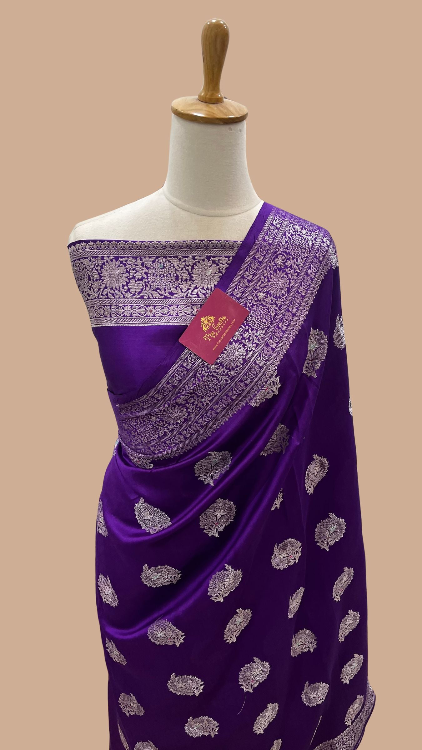 Pure Chiniya Silk Banarasi Saree