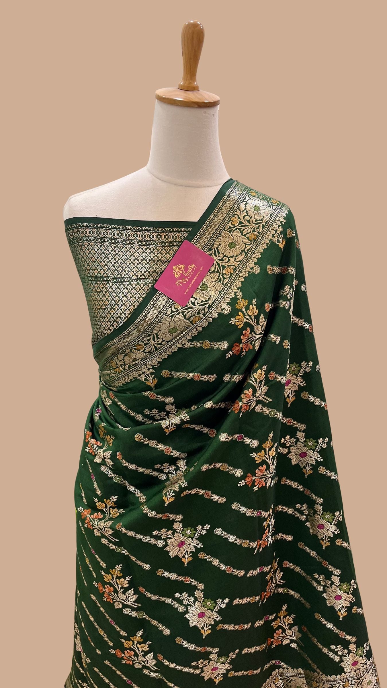 Pure Chiniya Silk Banarasi Saree