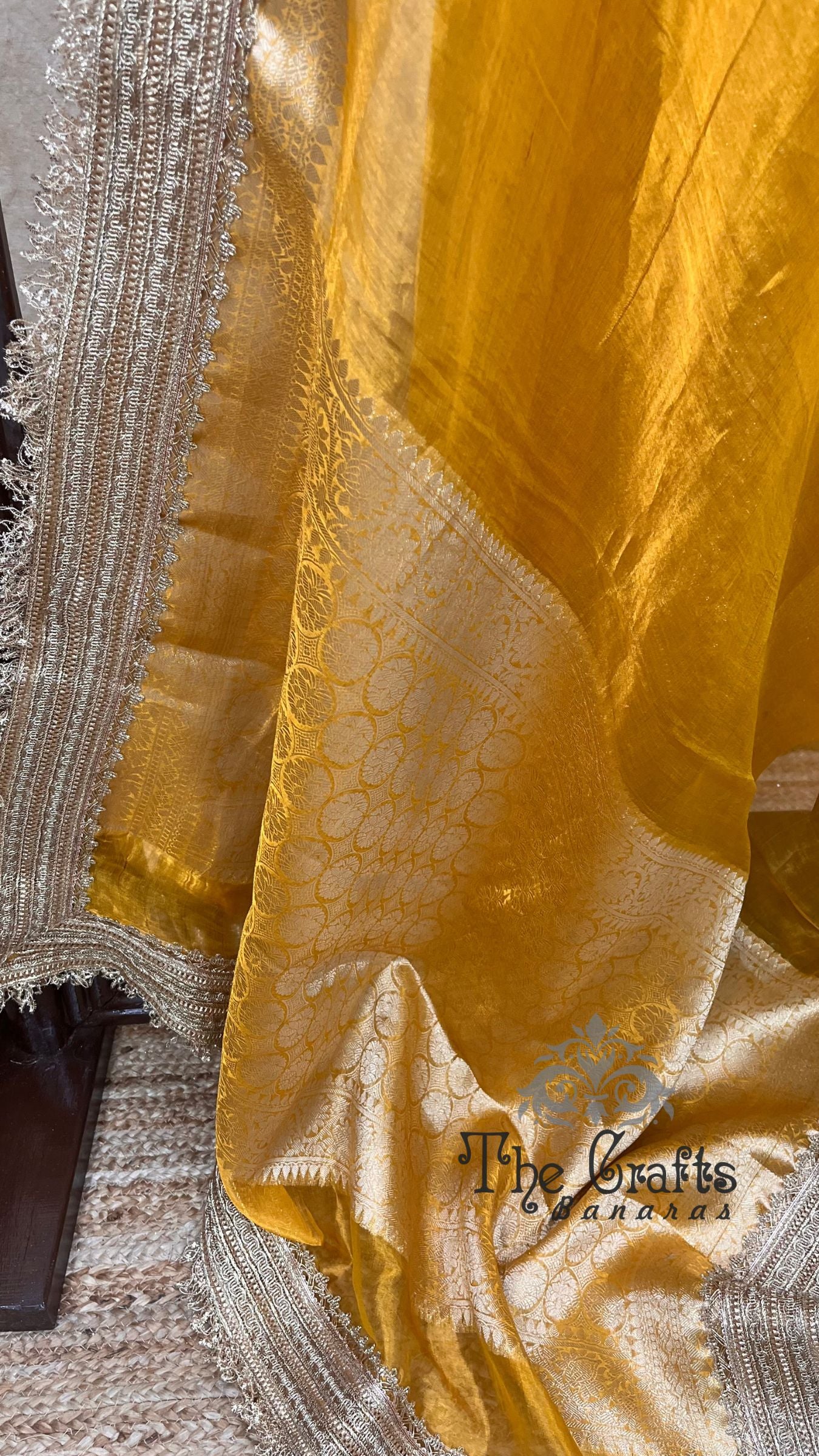 Pure Kora Tissue Silk Banarasi Saree