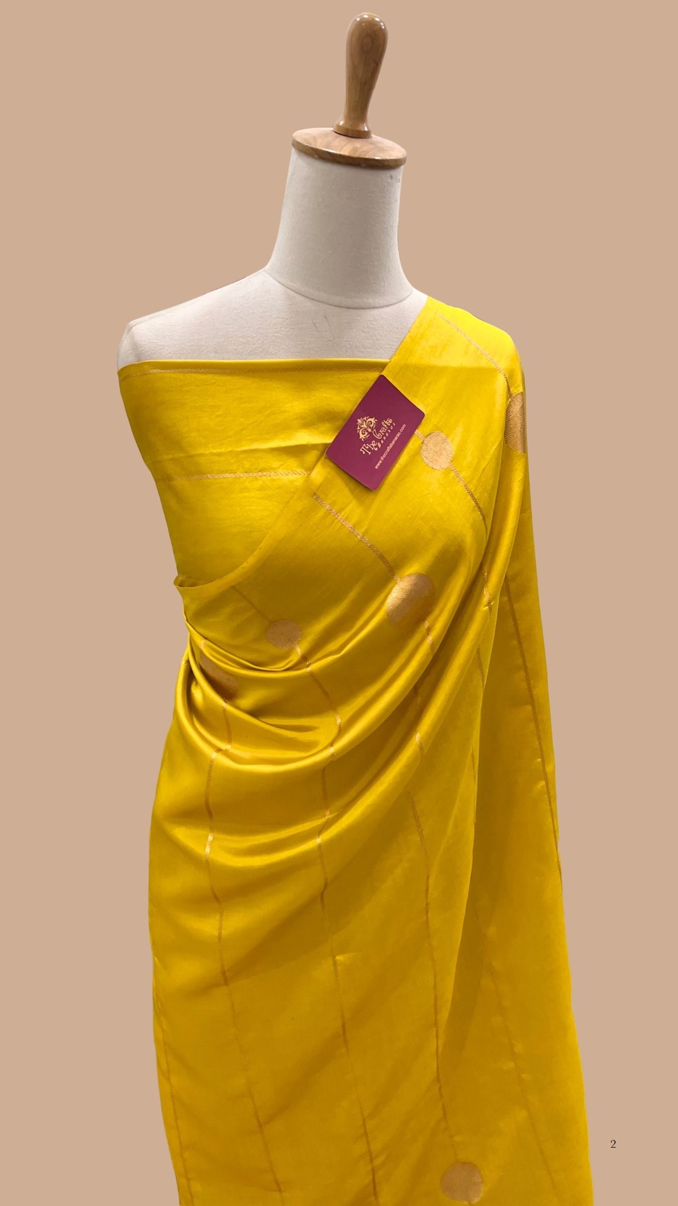 Pure Mango Silk Handloom Banarasi Saree