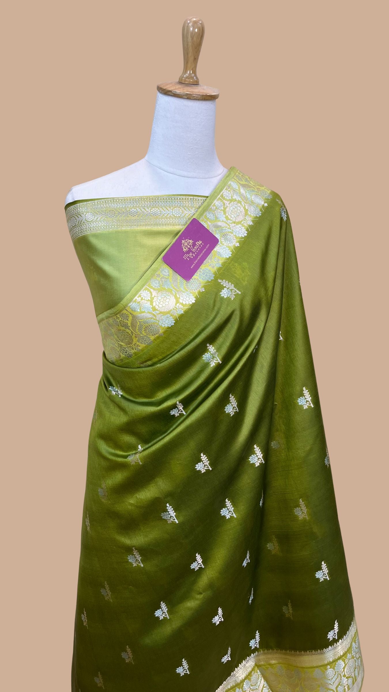 Pure Chiniya Silk Banarasi Saree