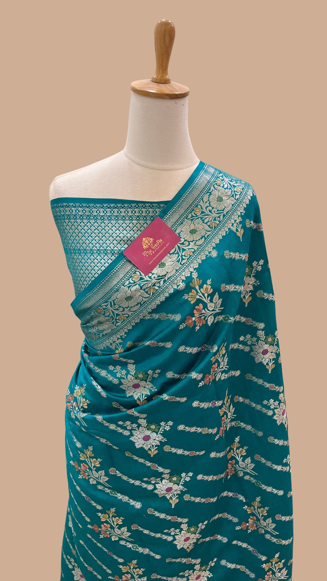 Pure Chiniya Silk Banarasi Saree