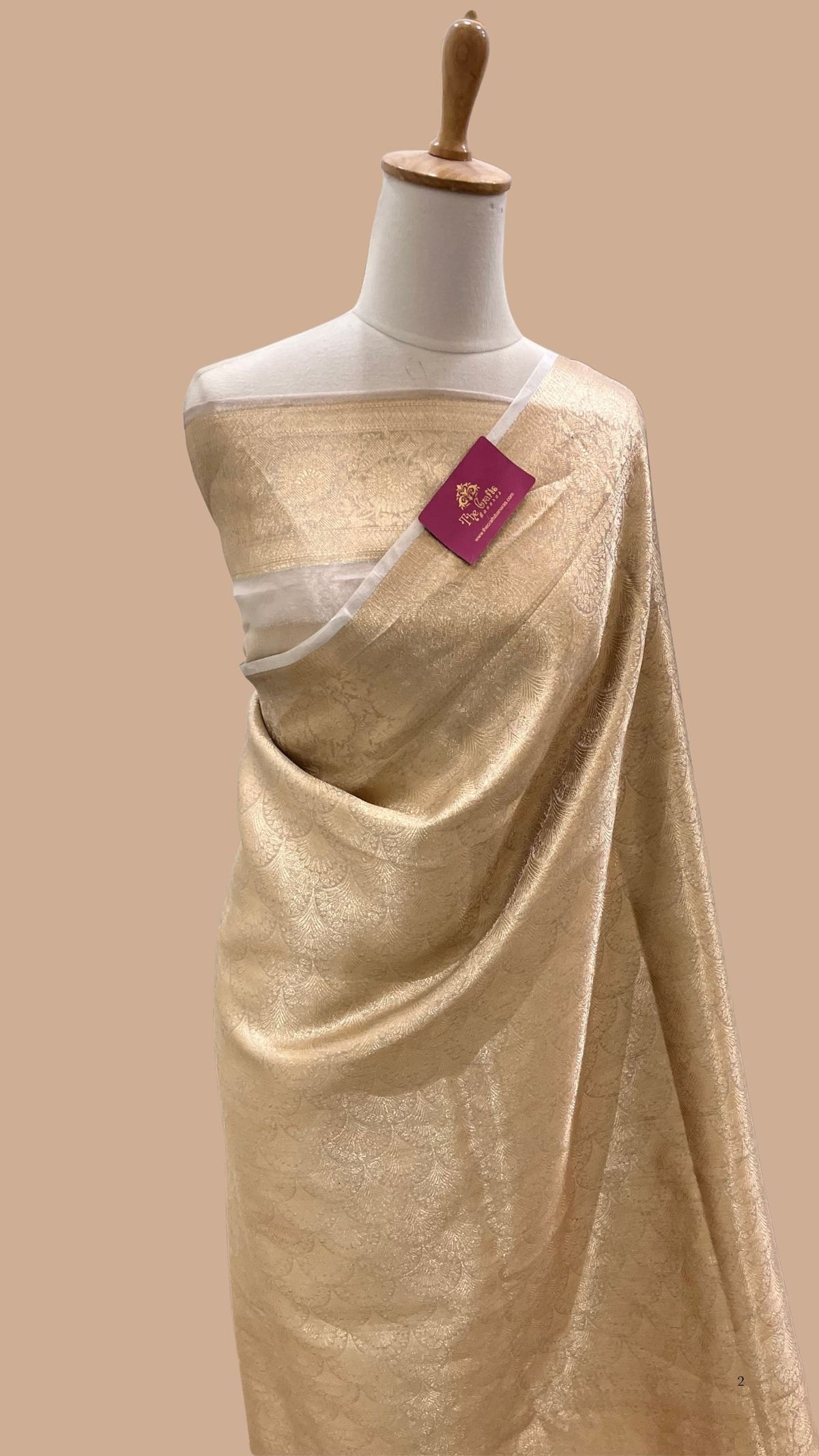 Pure Tissue Silk Brocade Banarasi Saree