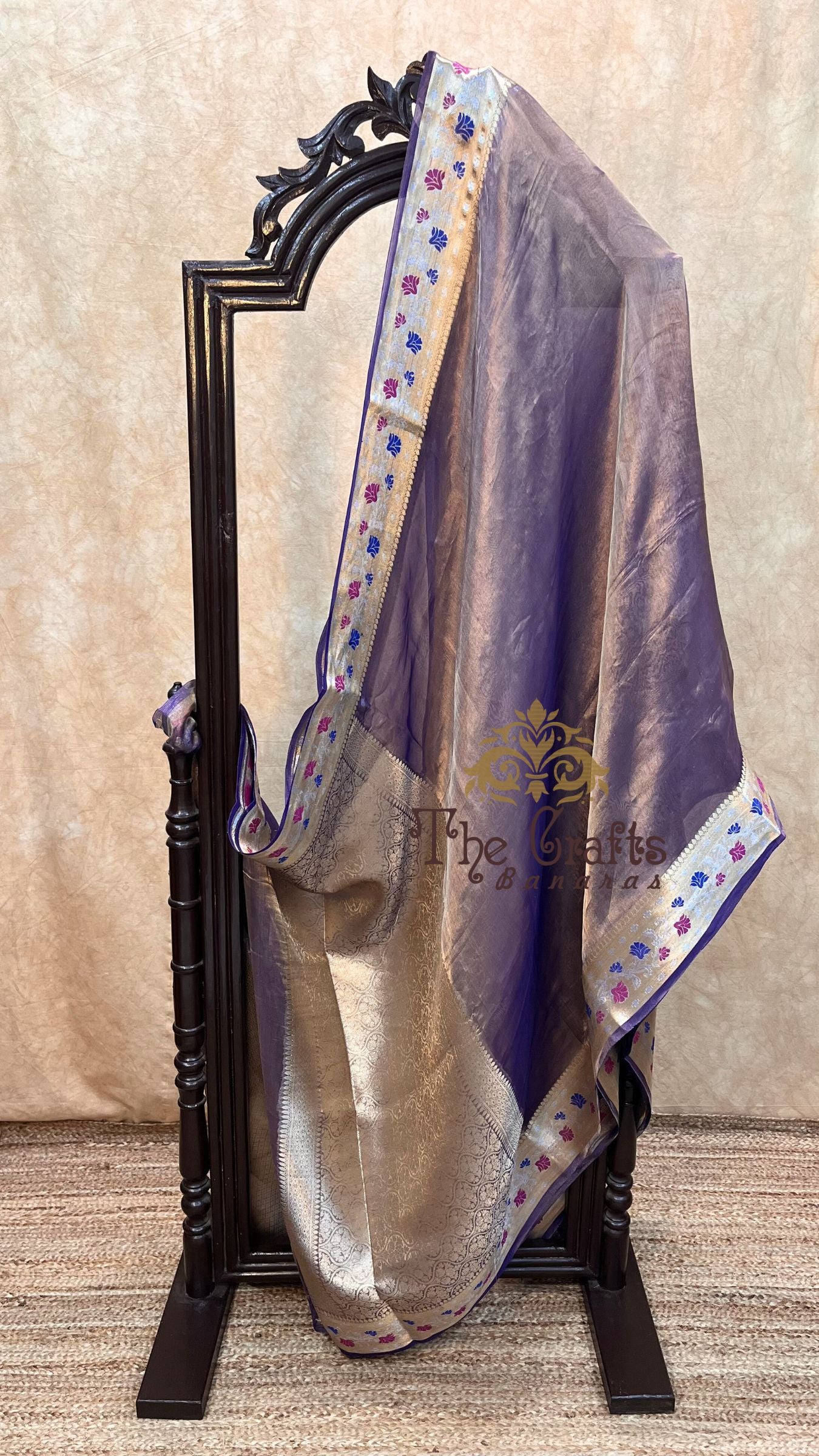 Pure Kora Tissue Silk Banarasi Saree