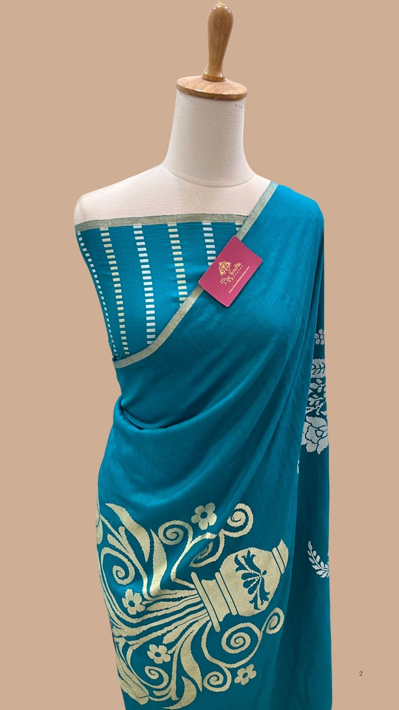 Pure Munga Silk Handloom Banarasi Saree