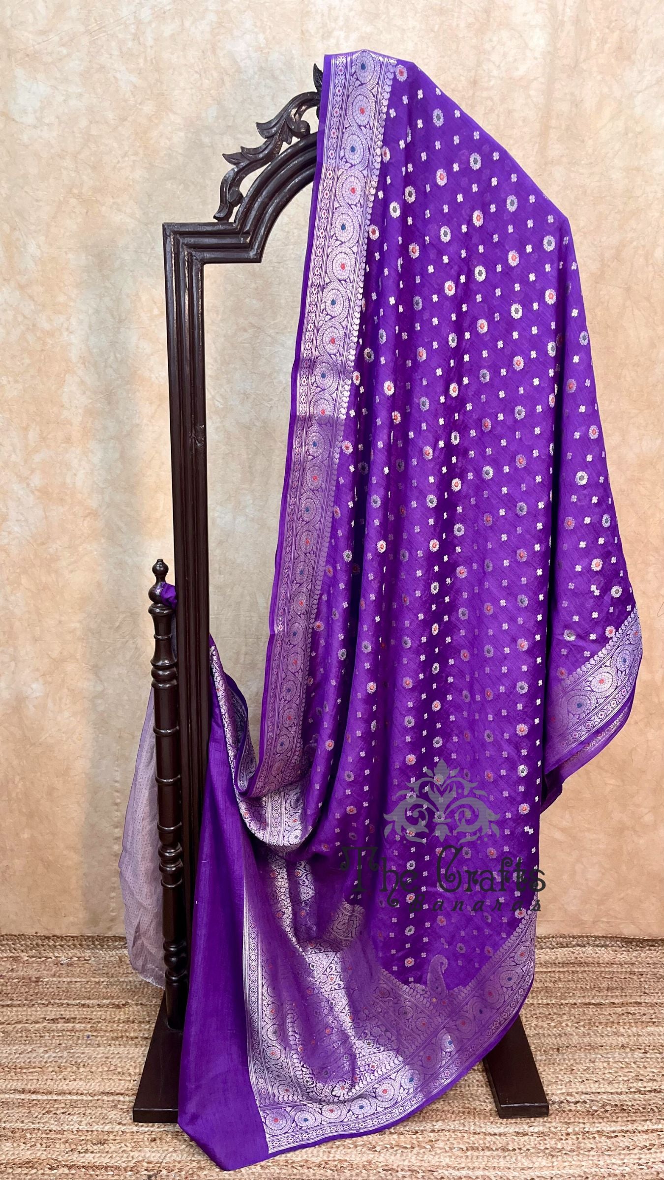 Pure Munga Silk Banarasi Saree
