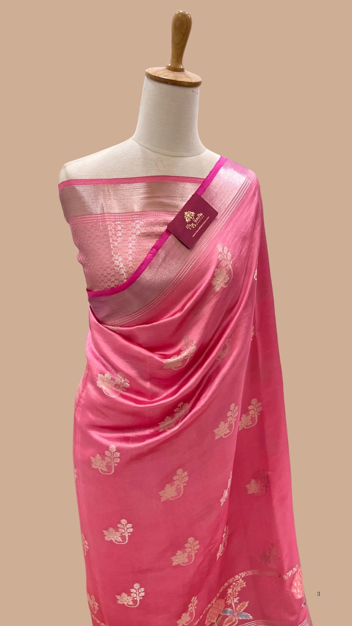 Pure Mango Silk Banarasi Saree