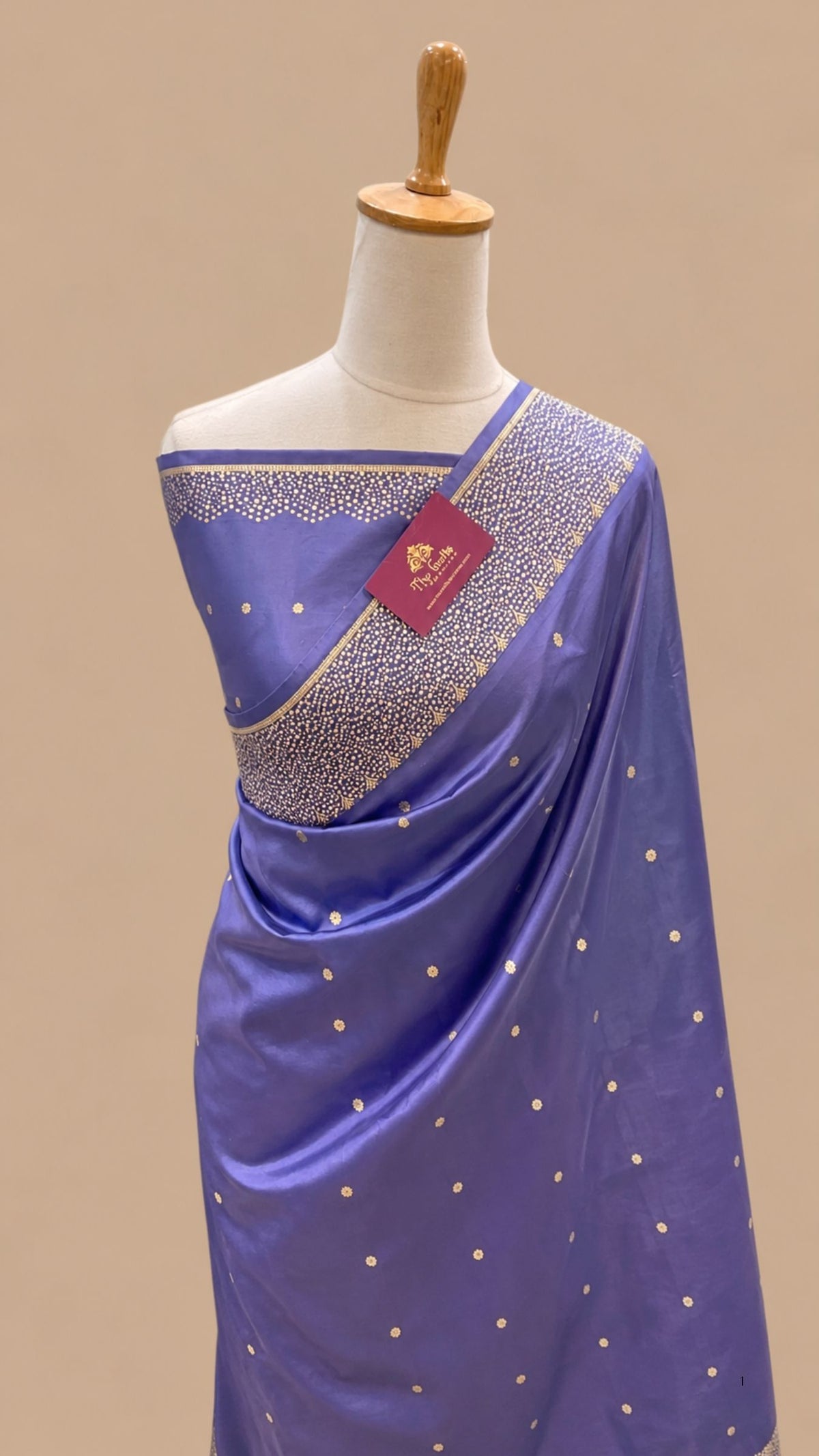 Pure Mango Silk Handloom Banarasi Saree