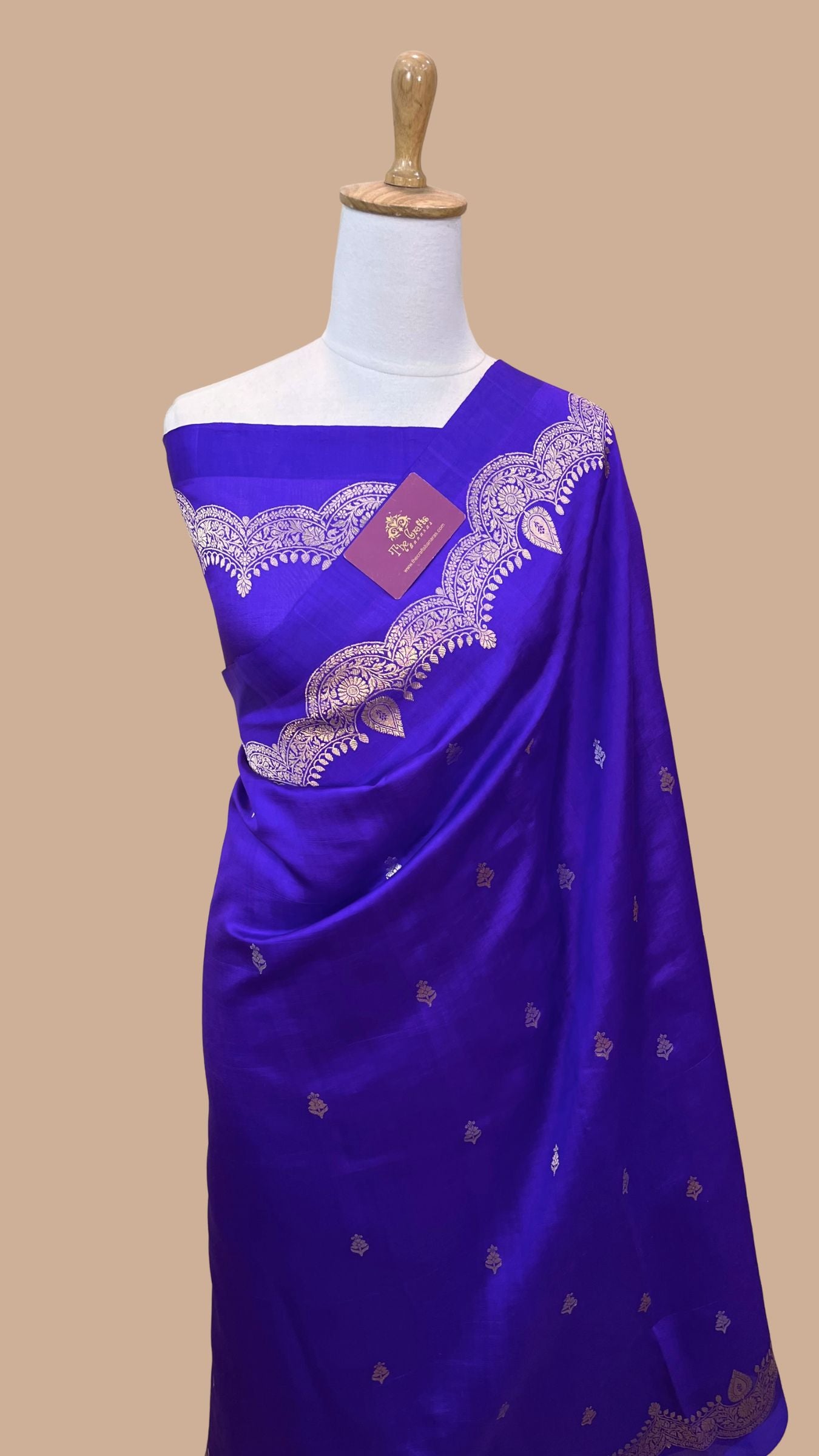 Pure Mango Silk Handloom Banarasi Saree