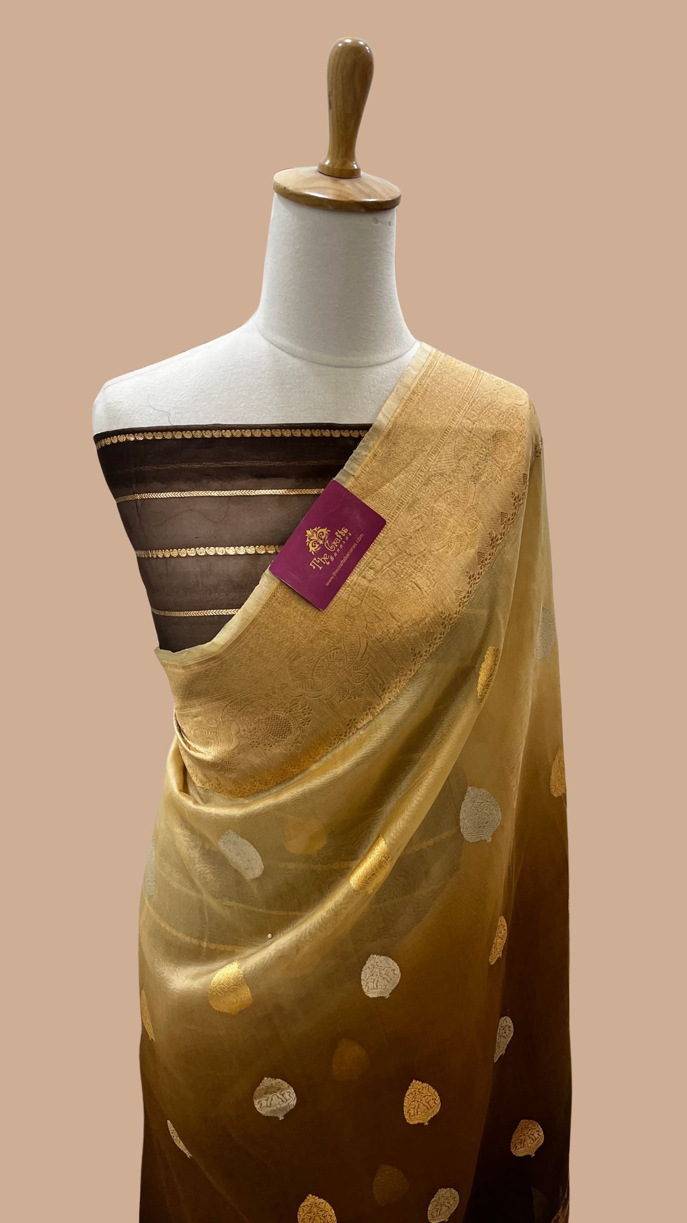Pure Kora Silk Handloom Banarasi Saree