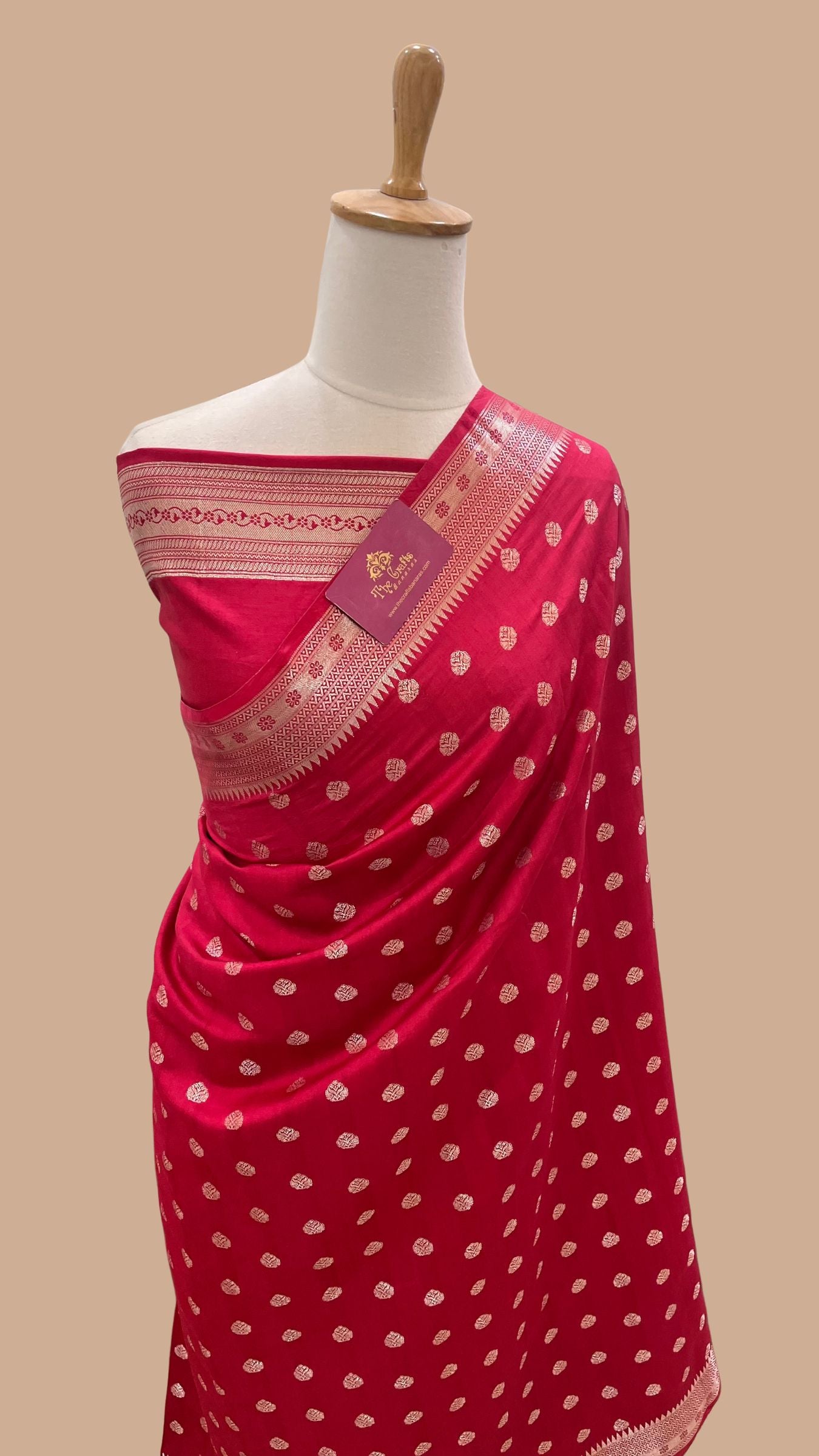 Pure Chiniya Silk Banarasi Saree