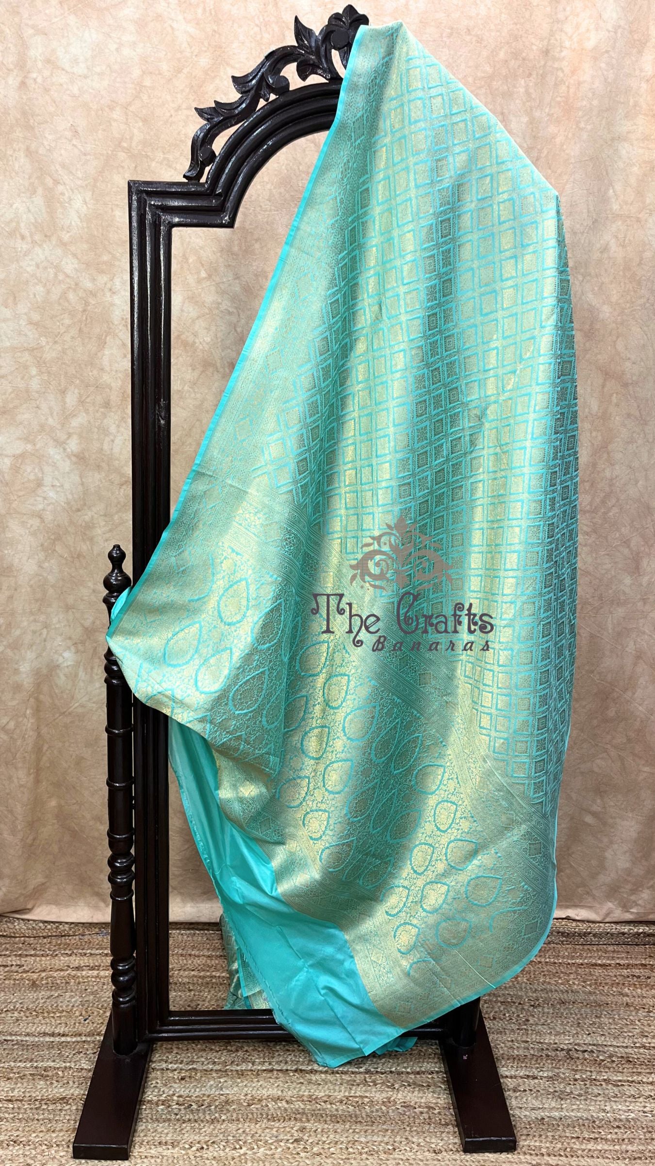 Pure Katan Silk Handloom Banarasi Saree - Tanchui Brocade