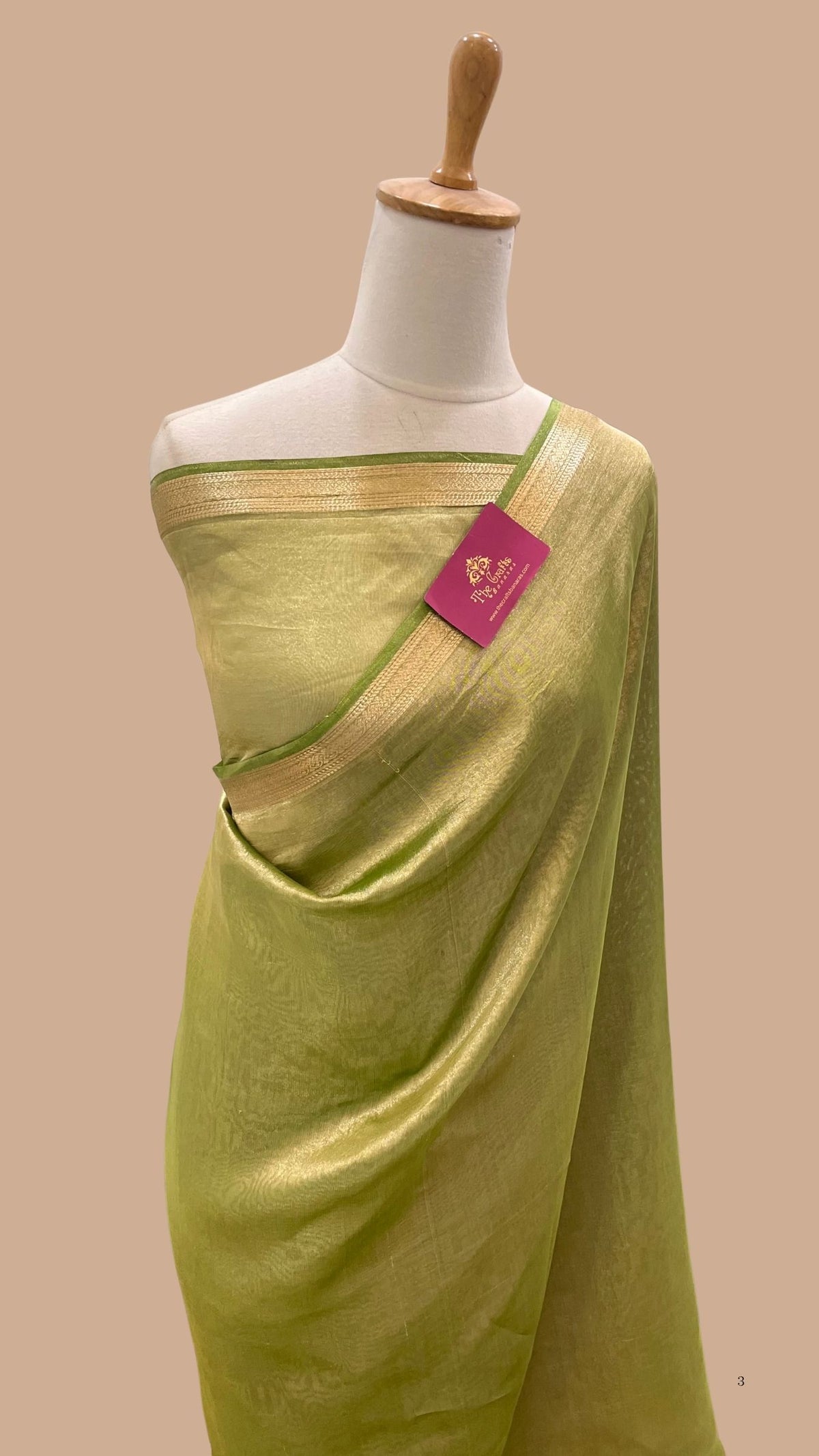 Pure Kora Tissue Silk Banarasi Saree