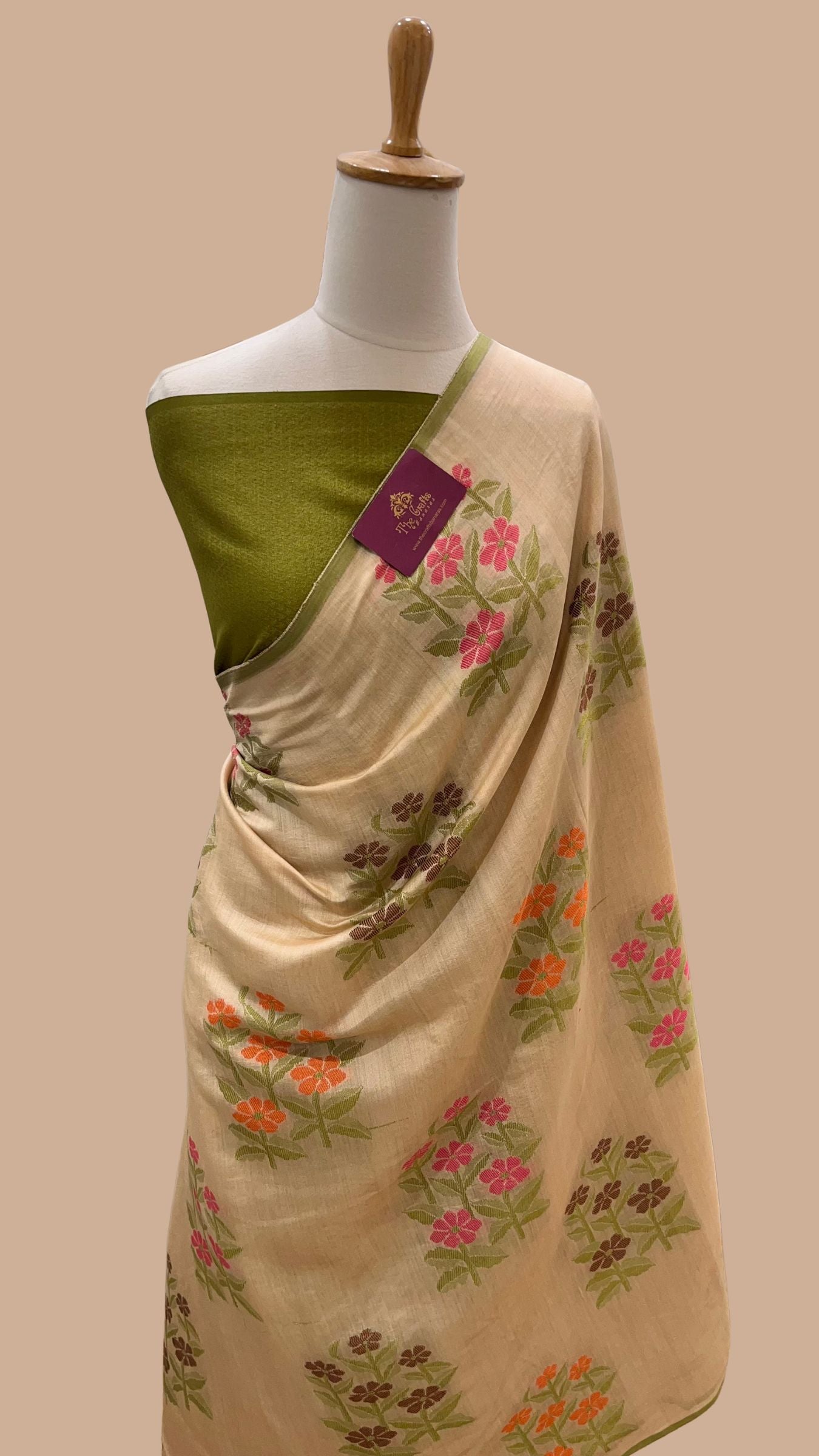 Pure Chiniya Silk Banarasi Saree