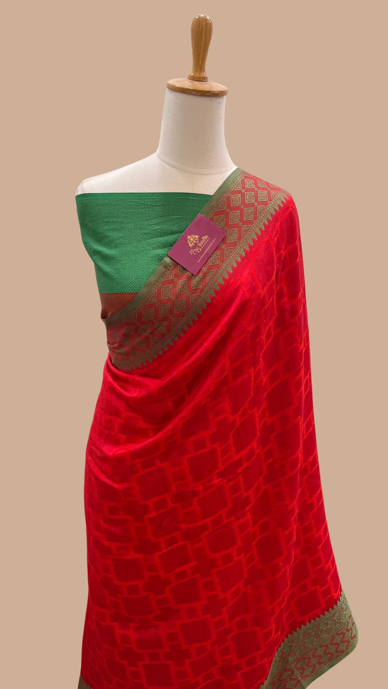 Pure Chiniya Silk Banarasi Saree