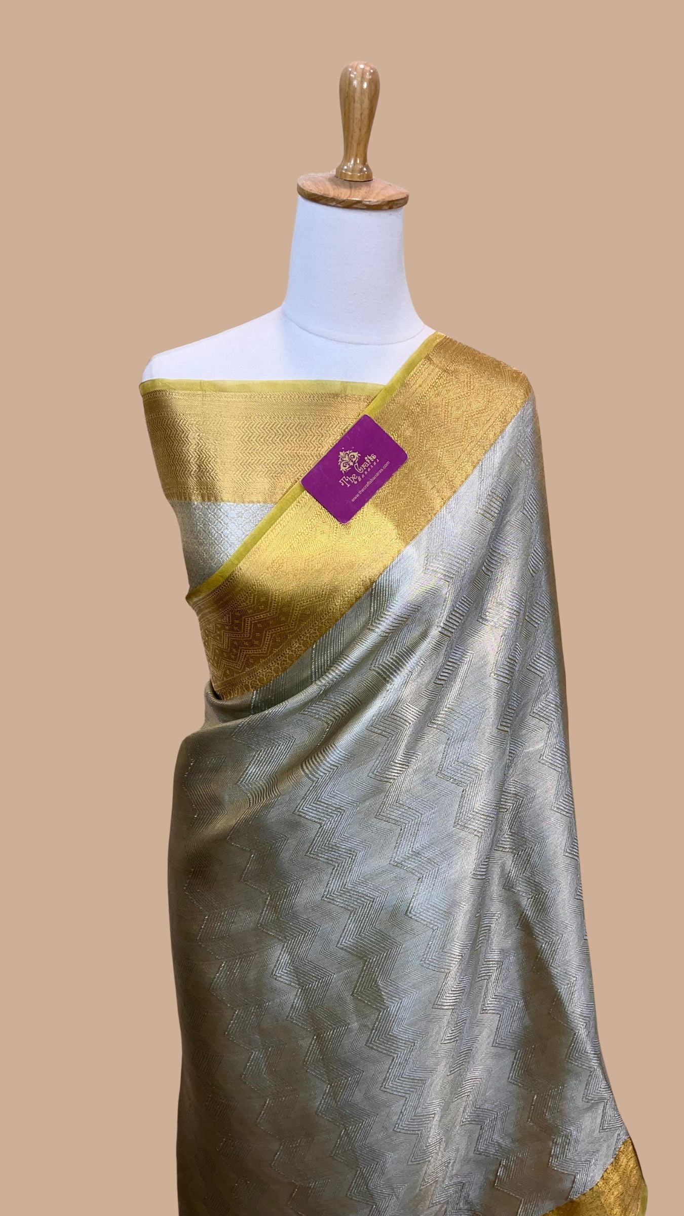Pure Tissue Silk Brocade Banarasi Saree