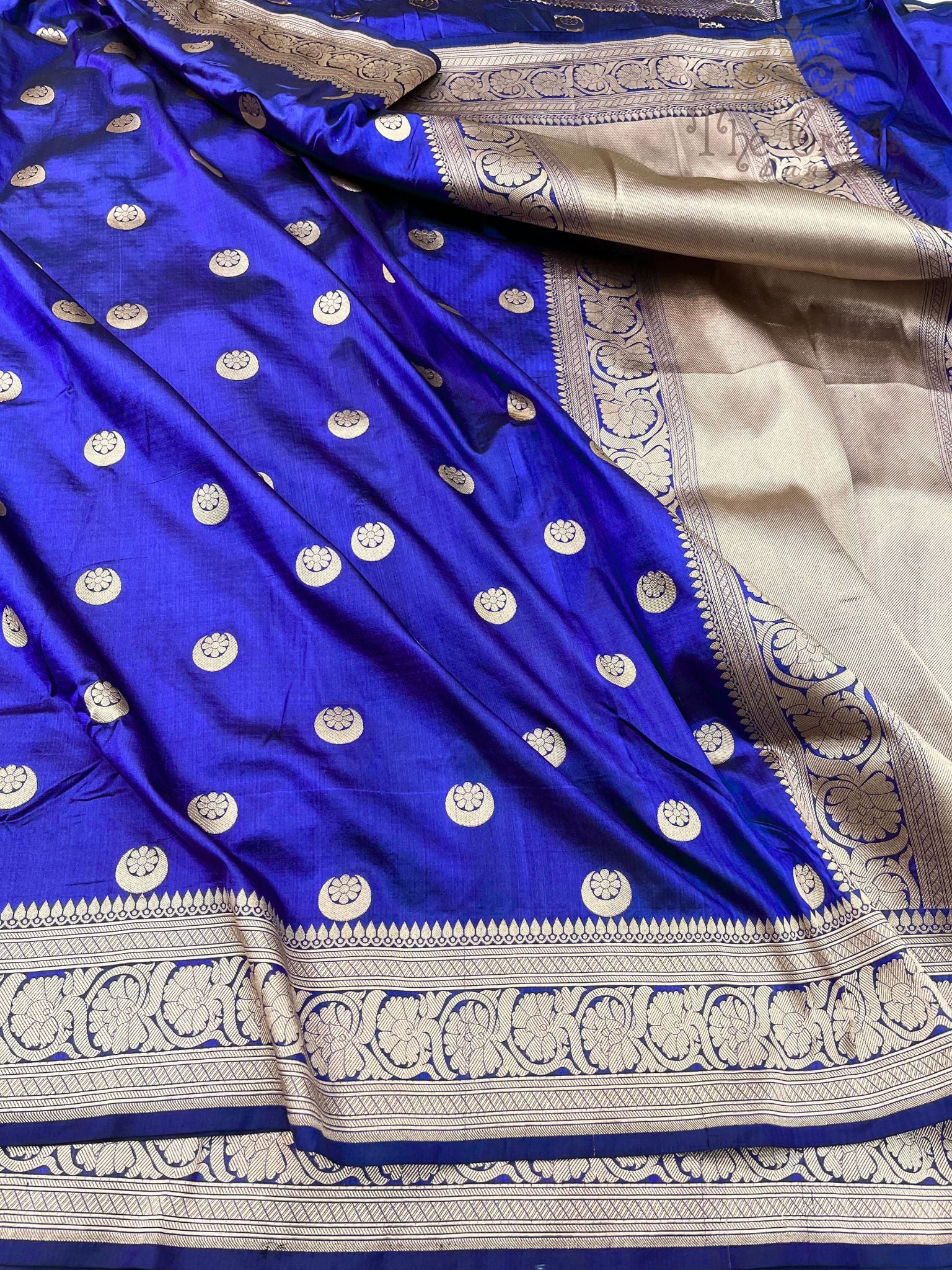 Shriya Pligaonkar In Pure Katan Silk Handloom Banarasi Saree - Chand Tara Motifs