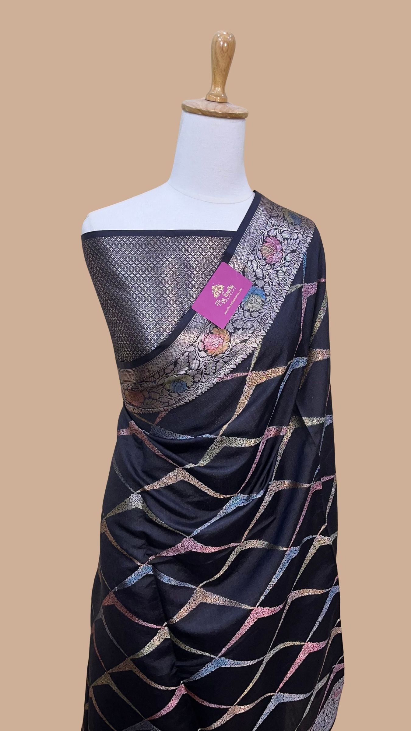 Pure Chiniya Silk Banarasi Saree