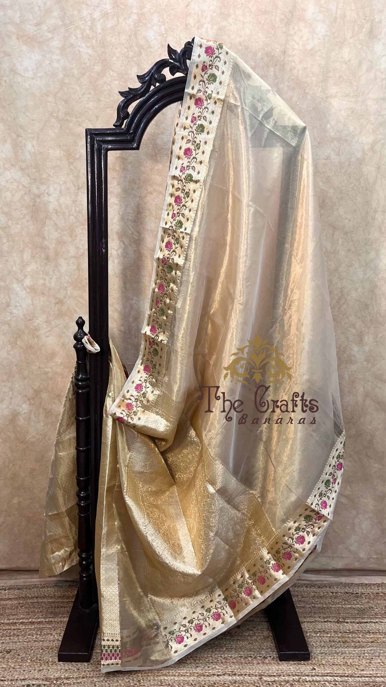 Pure Kora Tissue Silk Banarasi Saree