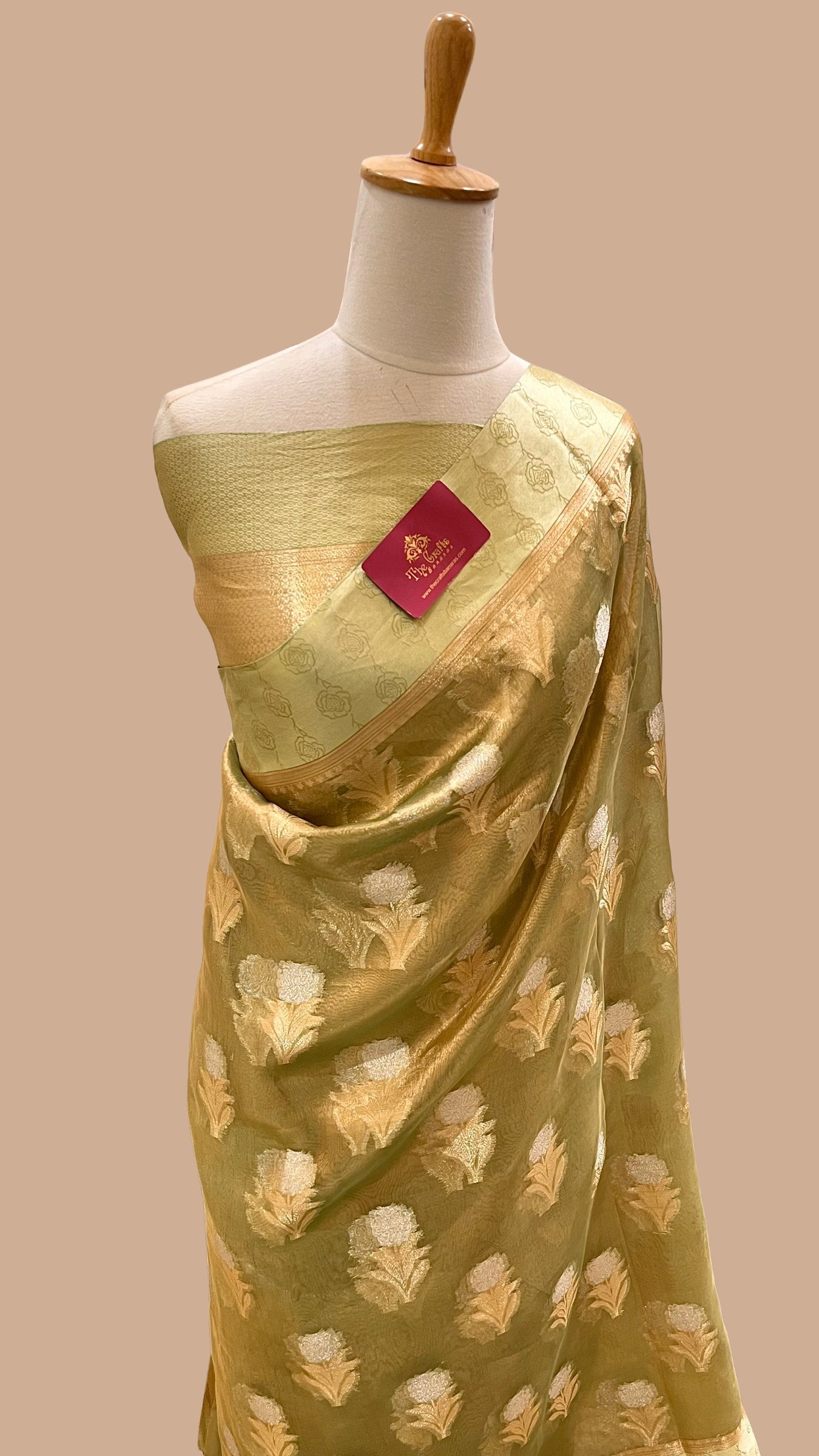 Pure Tissue Silk Banarasi Saree
