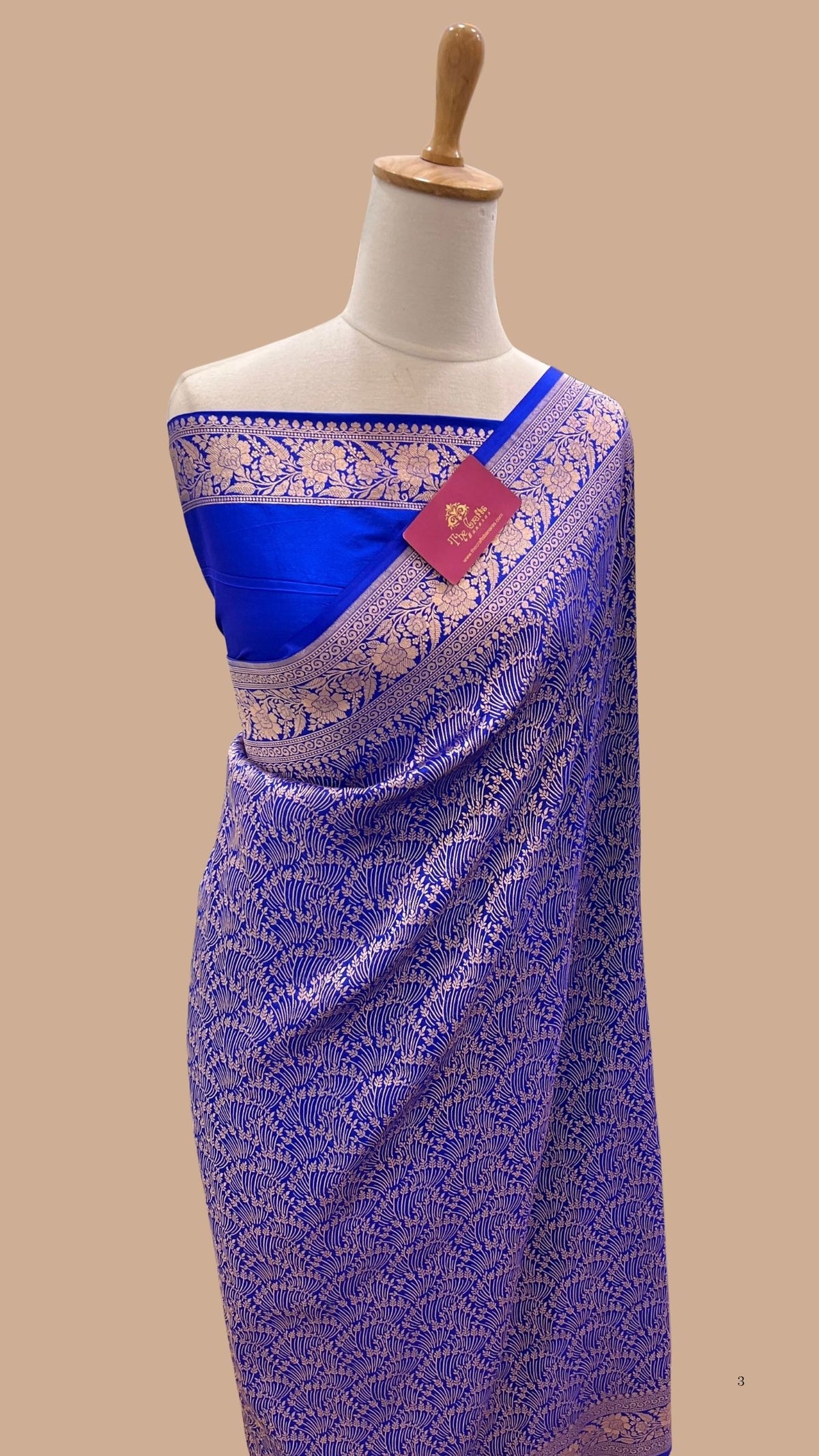 Pure Katan Silk Handloom Banarasi Saree - Tanchui Brocade