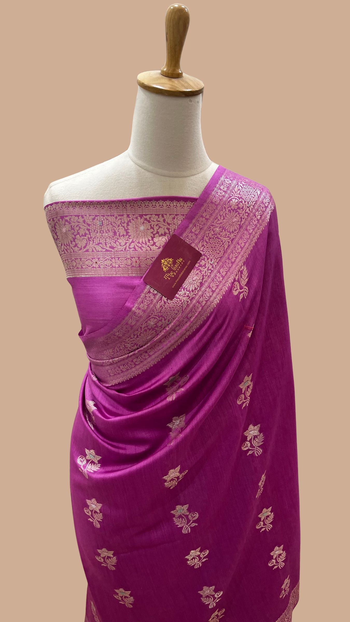 Pure Chiniya Silk Banarasi Saree