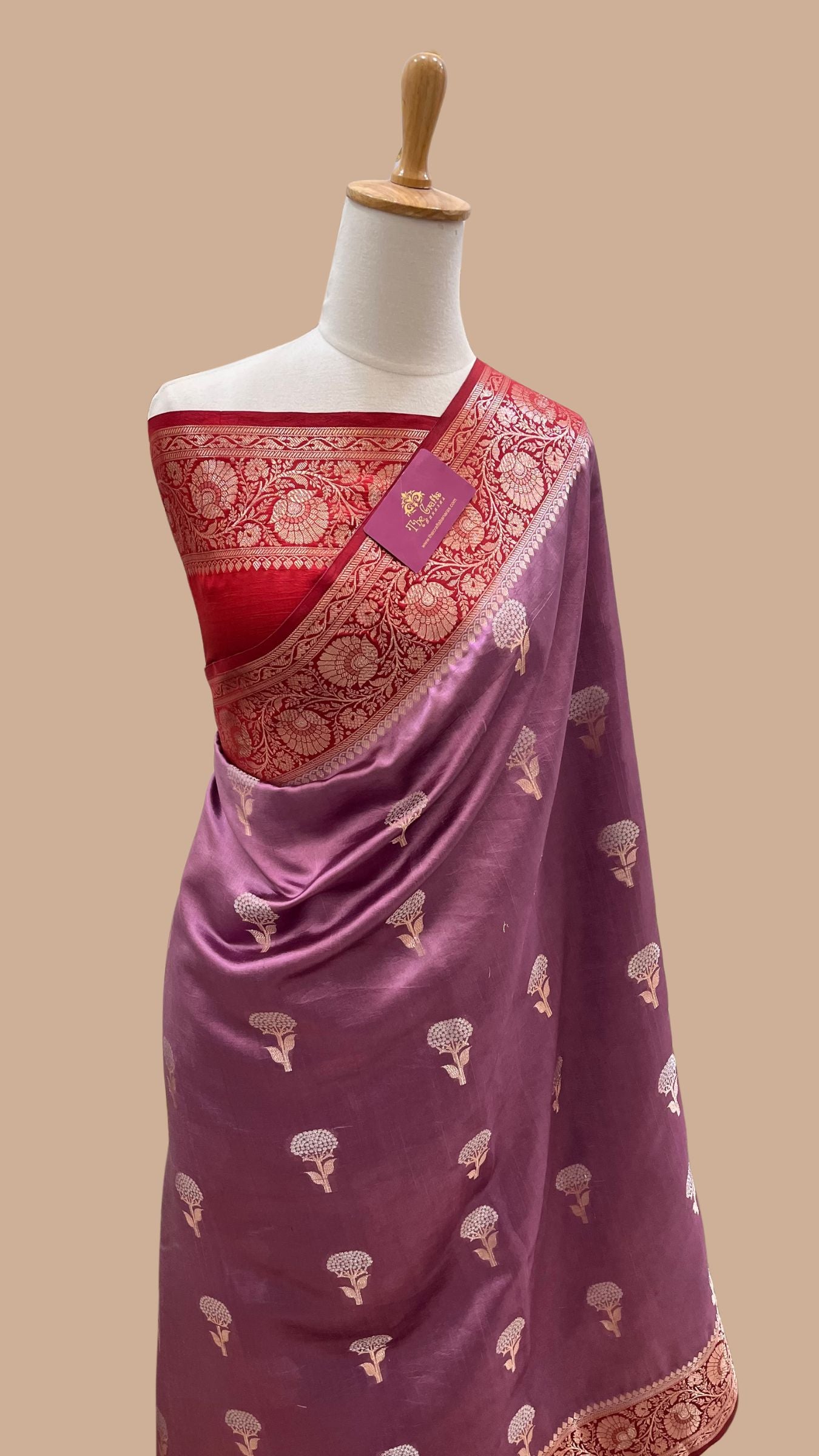 Pure Mango Silk Banarasi Saree