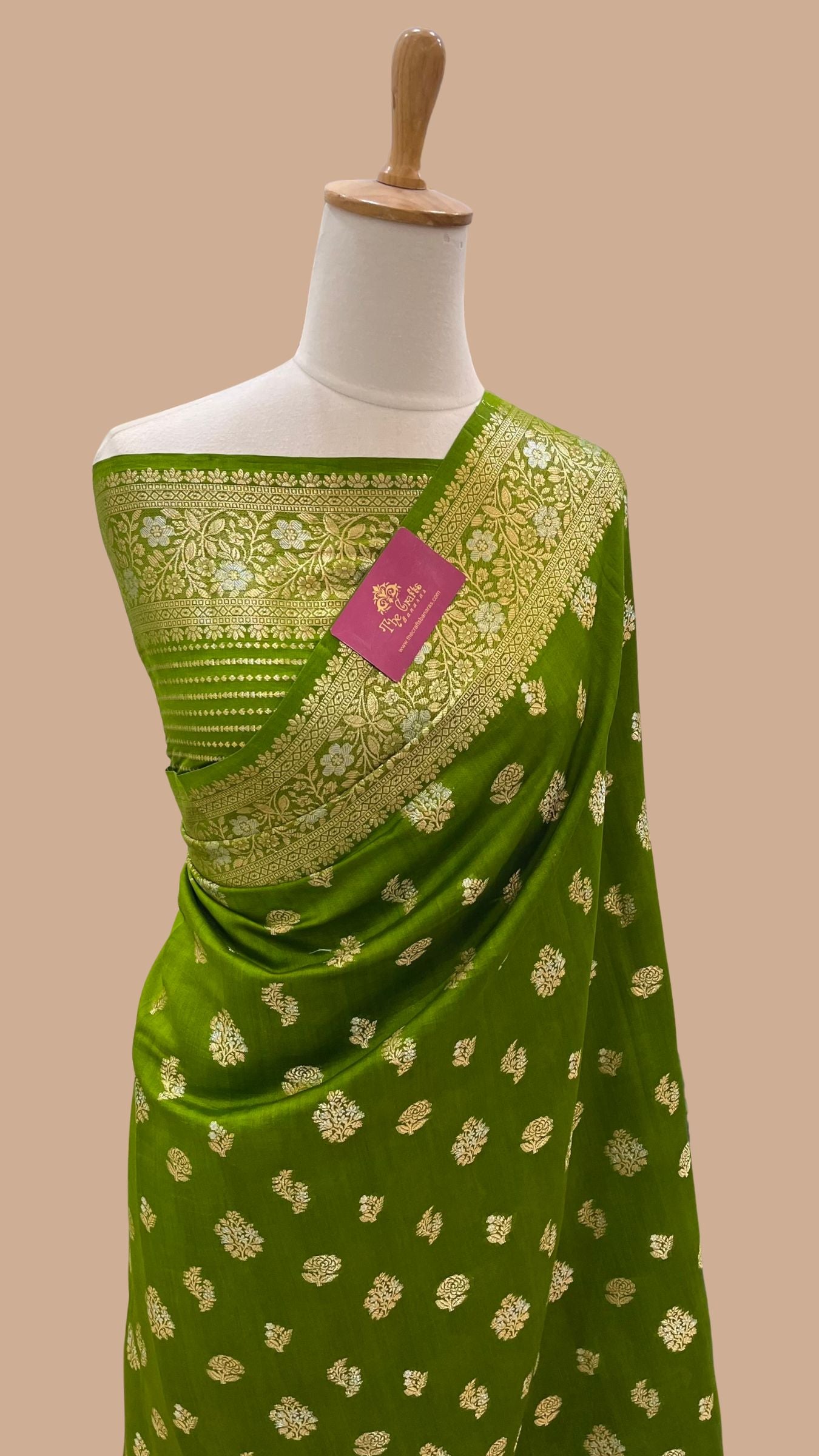 Pure Chiniya Silk Banarasi Saree