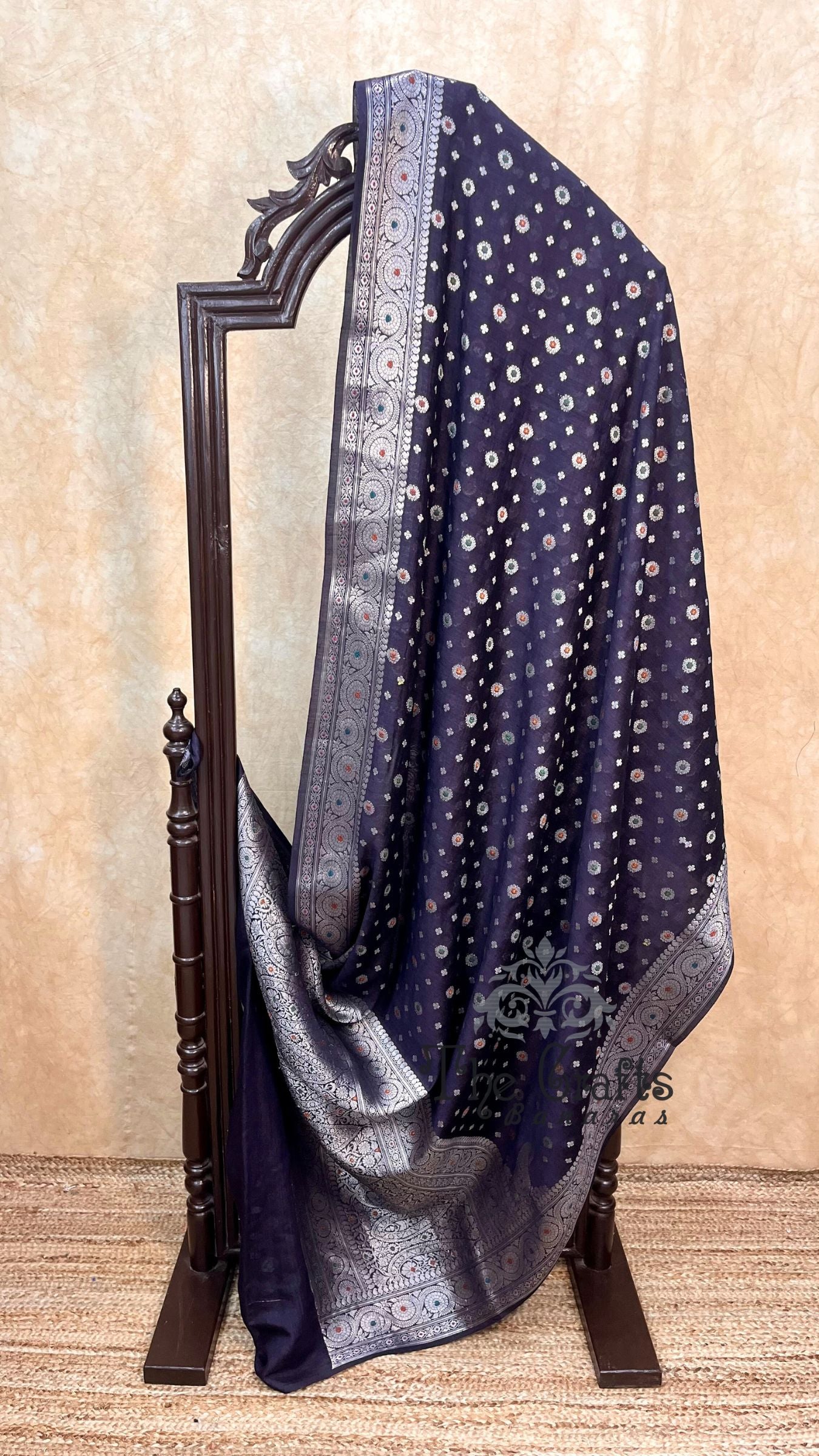Pure Munga Silk Banarasi Saree