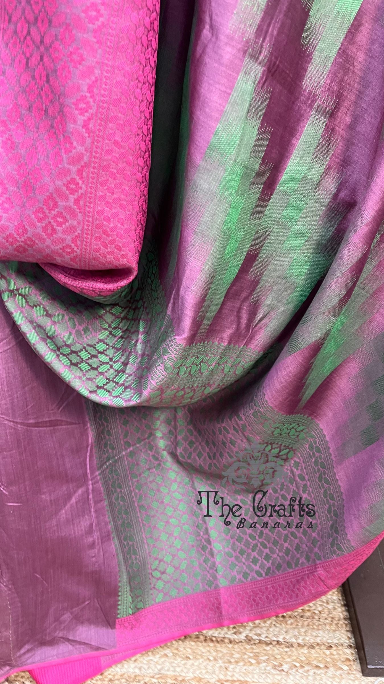 Pure Chiniya Silk Banarasi Saree
