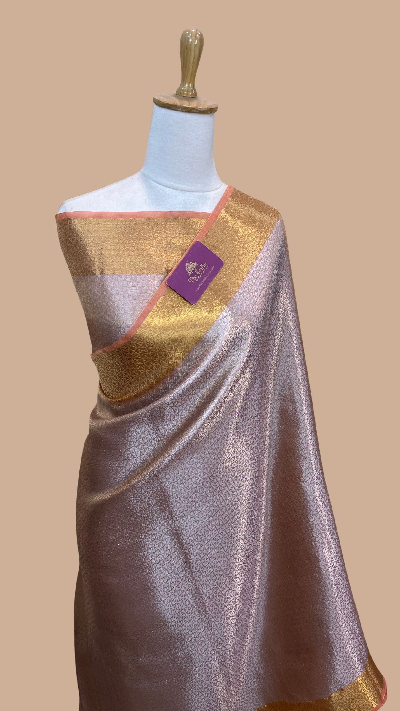 Pure Tissue Silk Brocade Banarasi Saree