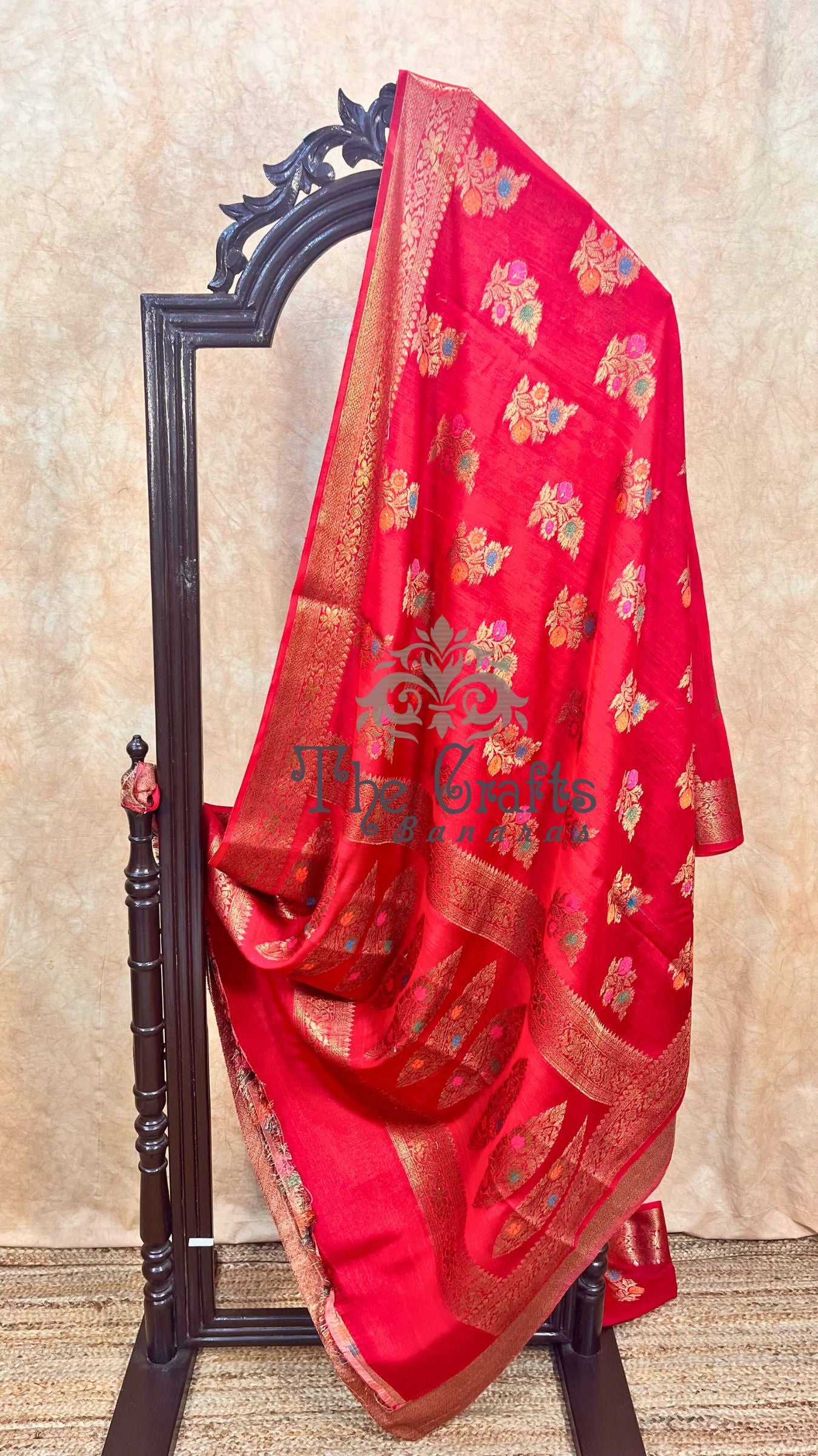 Pure Munga Silk Banarasi Saree