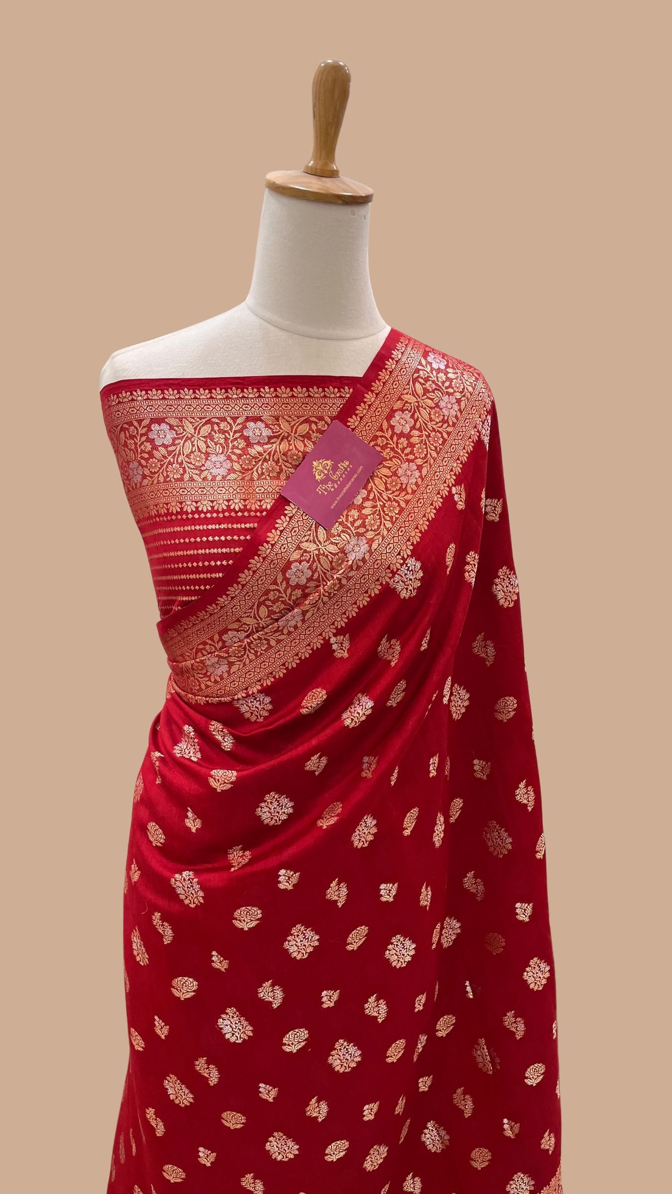 Pure Chiniya Silk Banarasi Saree
