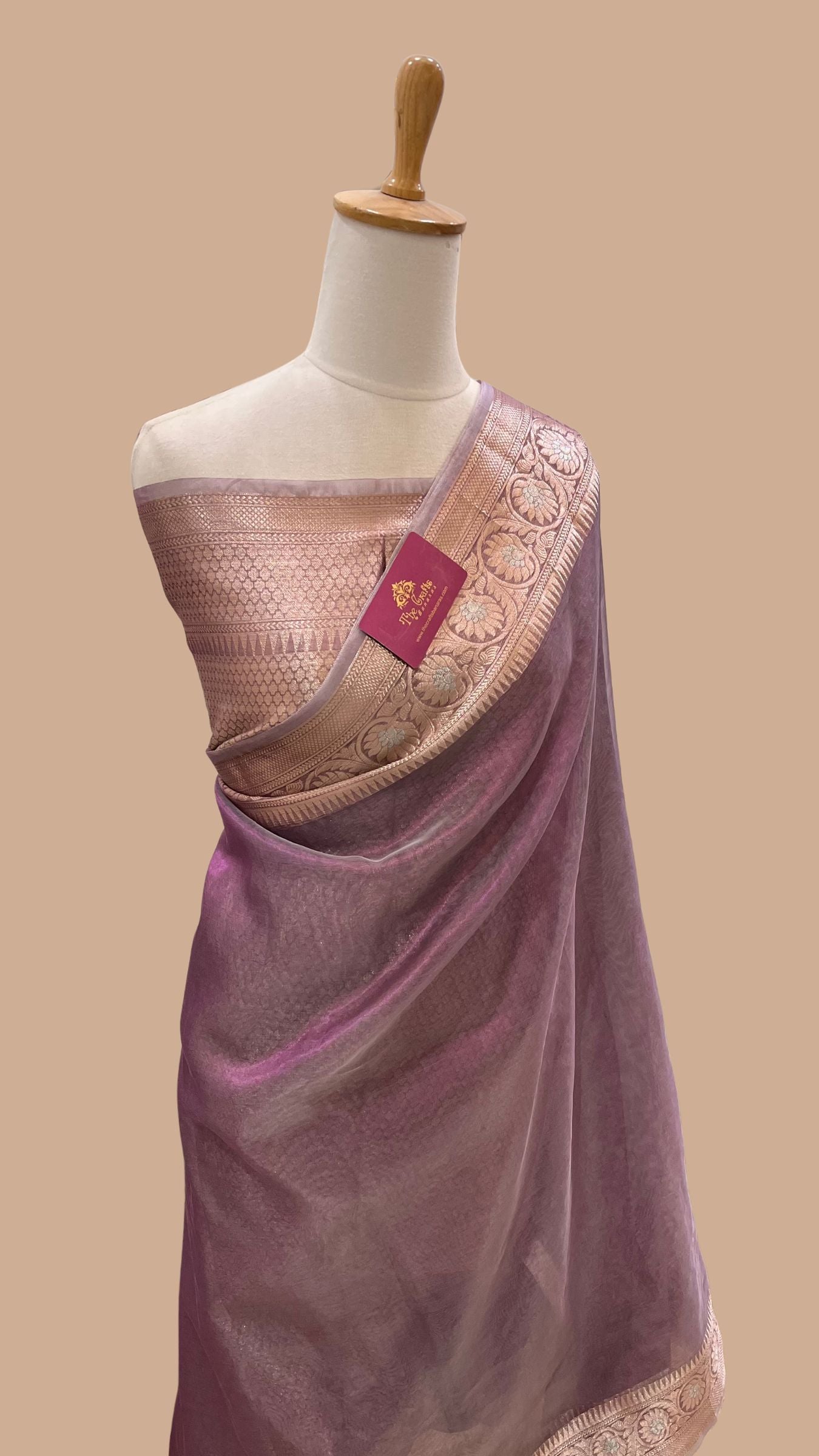Pure Kora Tissue Silk Banarasi Saree