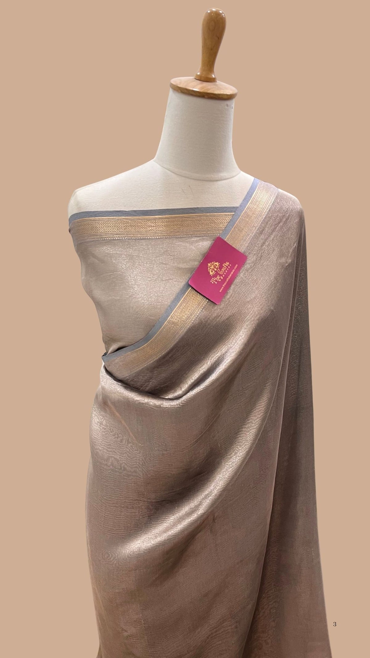 Pure Kora Tissue Silk Banarasi Saree
