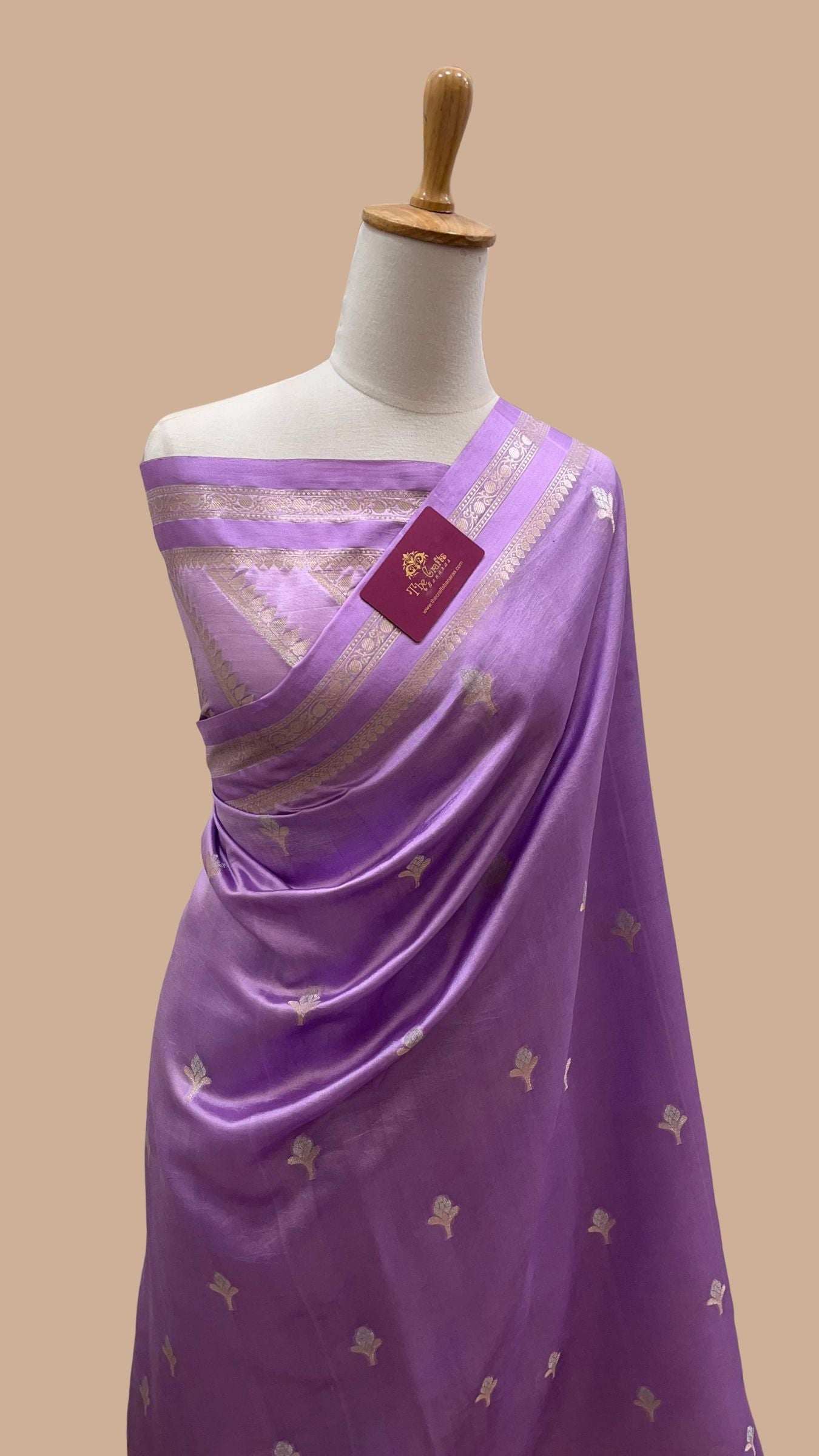 Pure Mango Silk Handloom Banarasi Saree