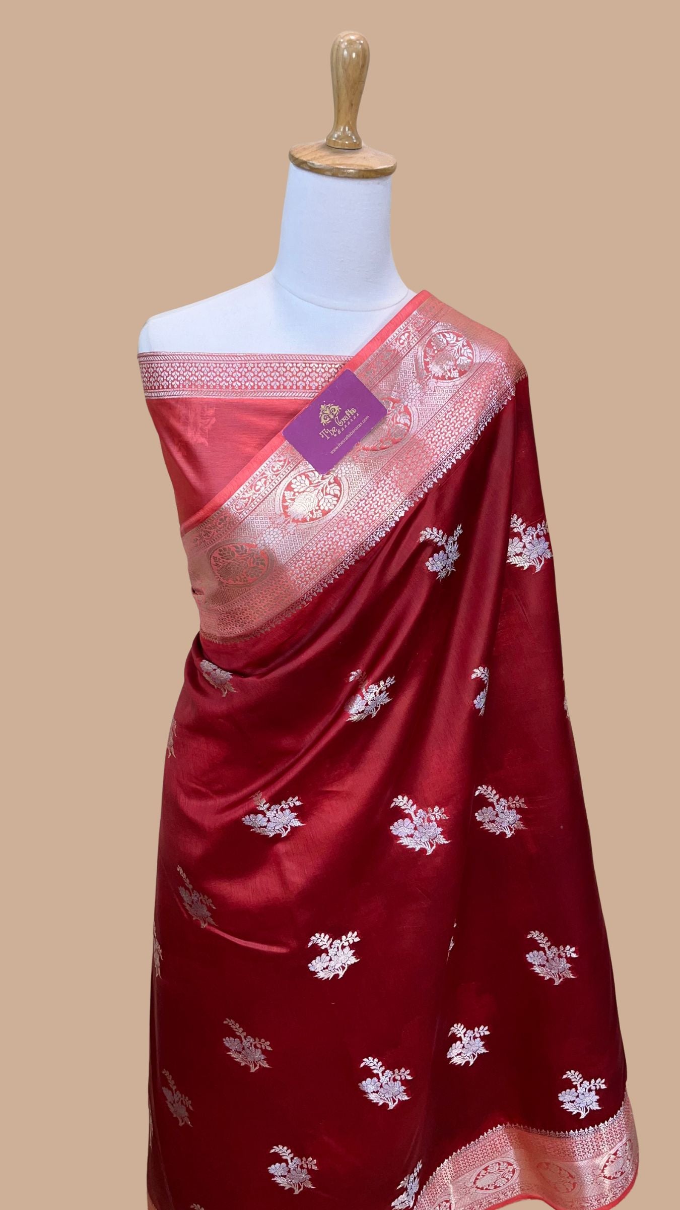Pure Chiniya Silk Banarasi Saree