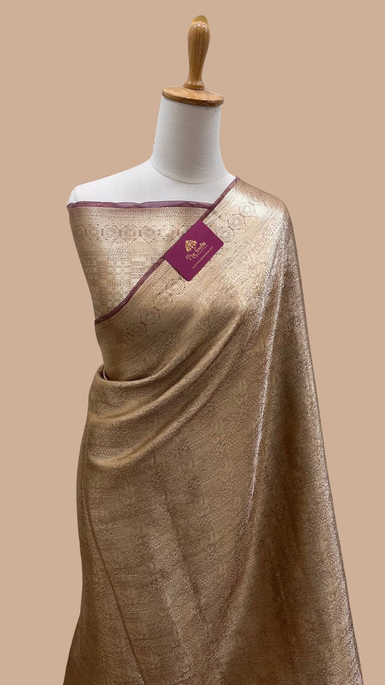 Pure Tissue Brocade Banarasi Saree