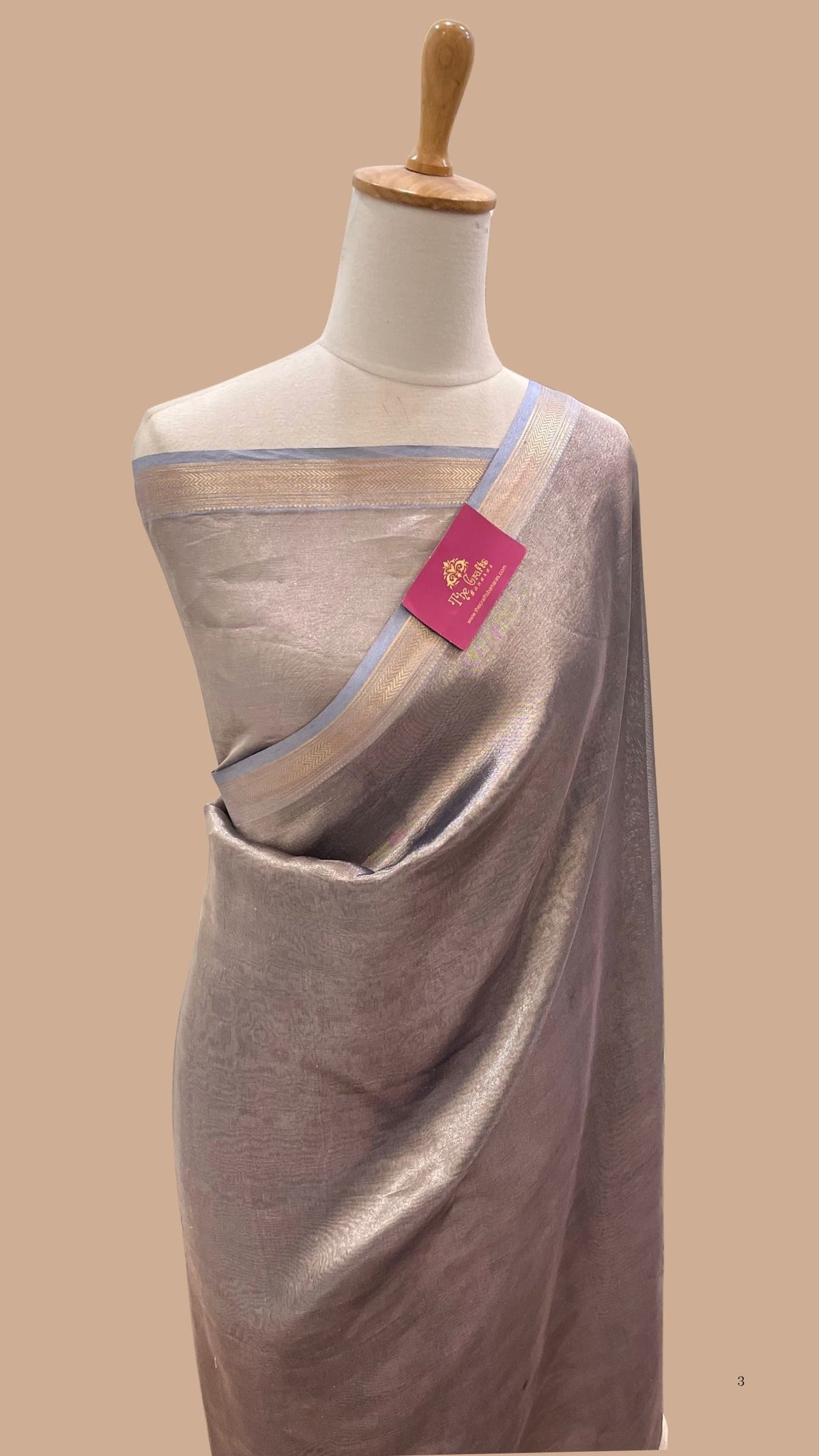 Pure Kora Tissue Silk Banarasi Saree