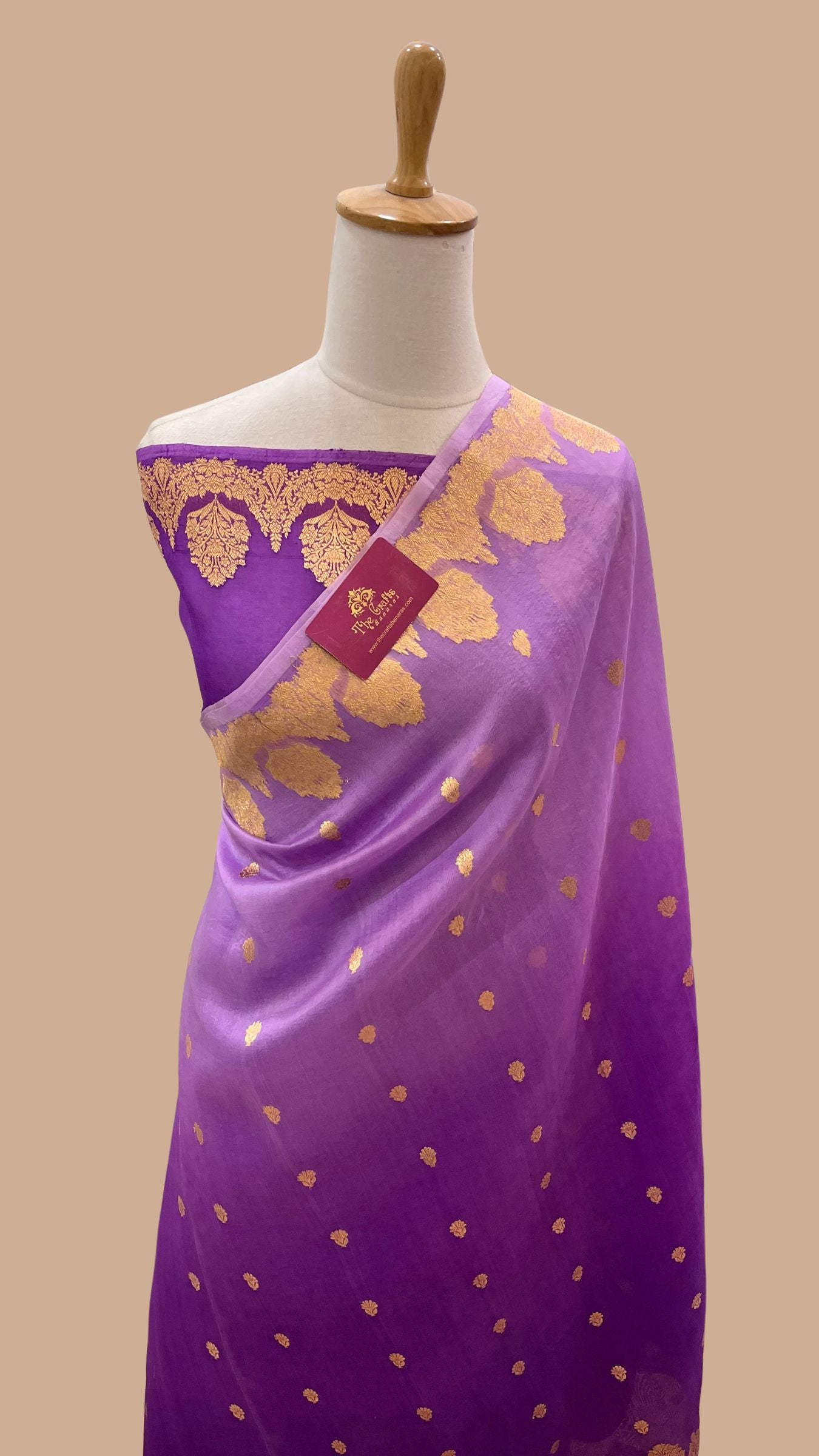Pure Kora Silk Handloom Banarasi Saree