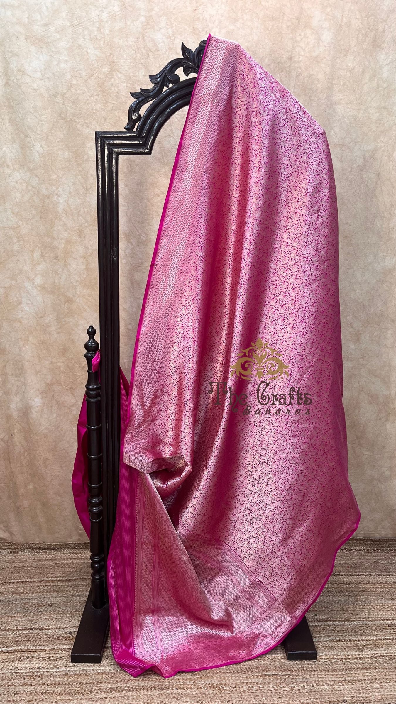Pure Katan Silk Handloom Banarasi Saree - Tanchui Brocade