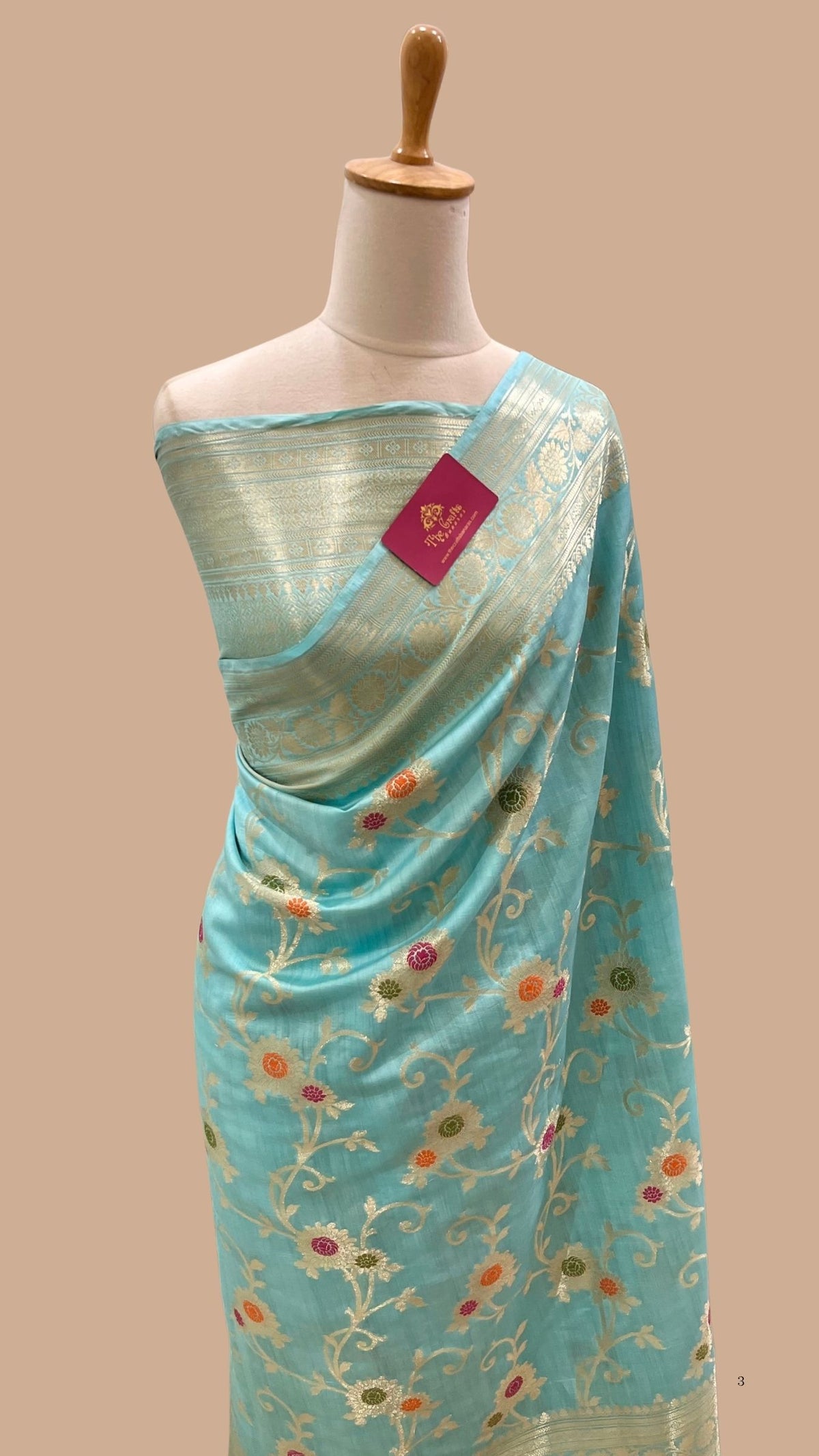 Pure Chiniya Silk Banarasi Saree