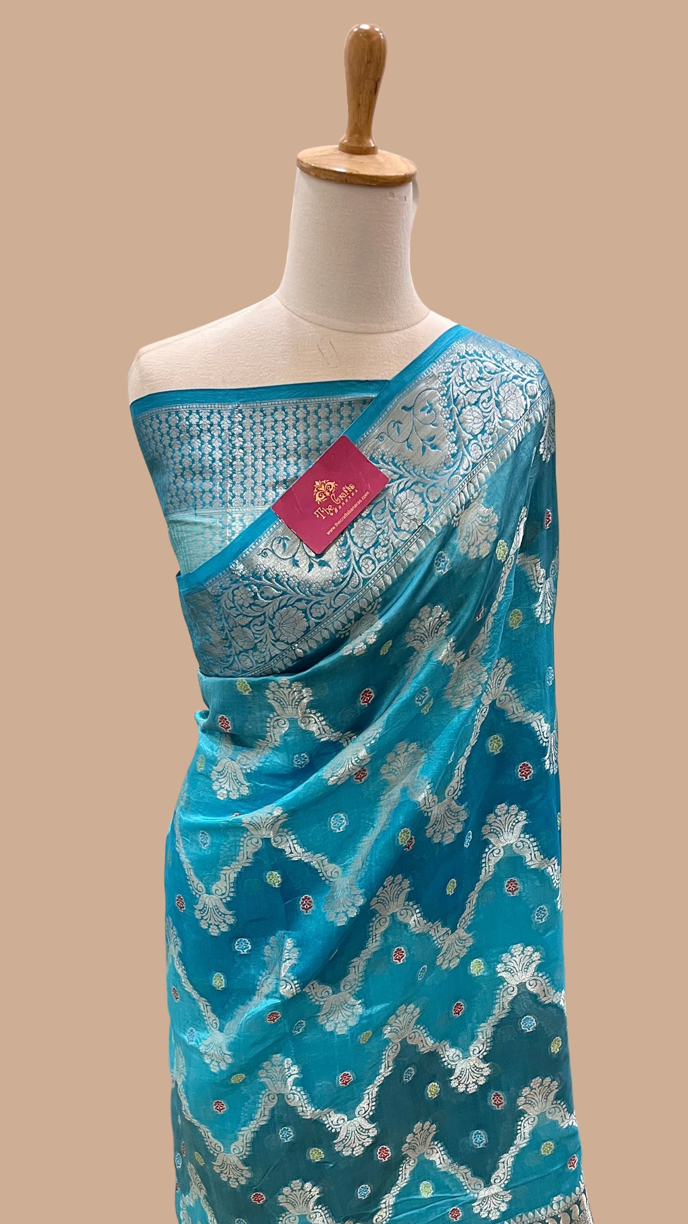 Pure Chiniya Silk Banarasi Saree
