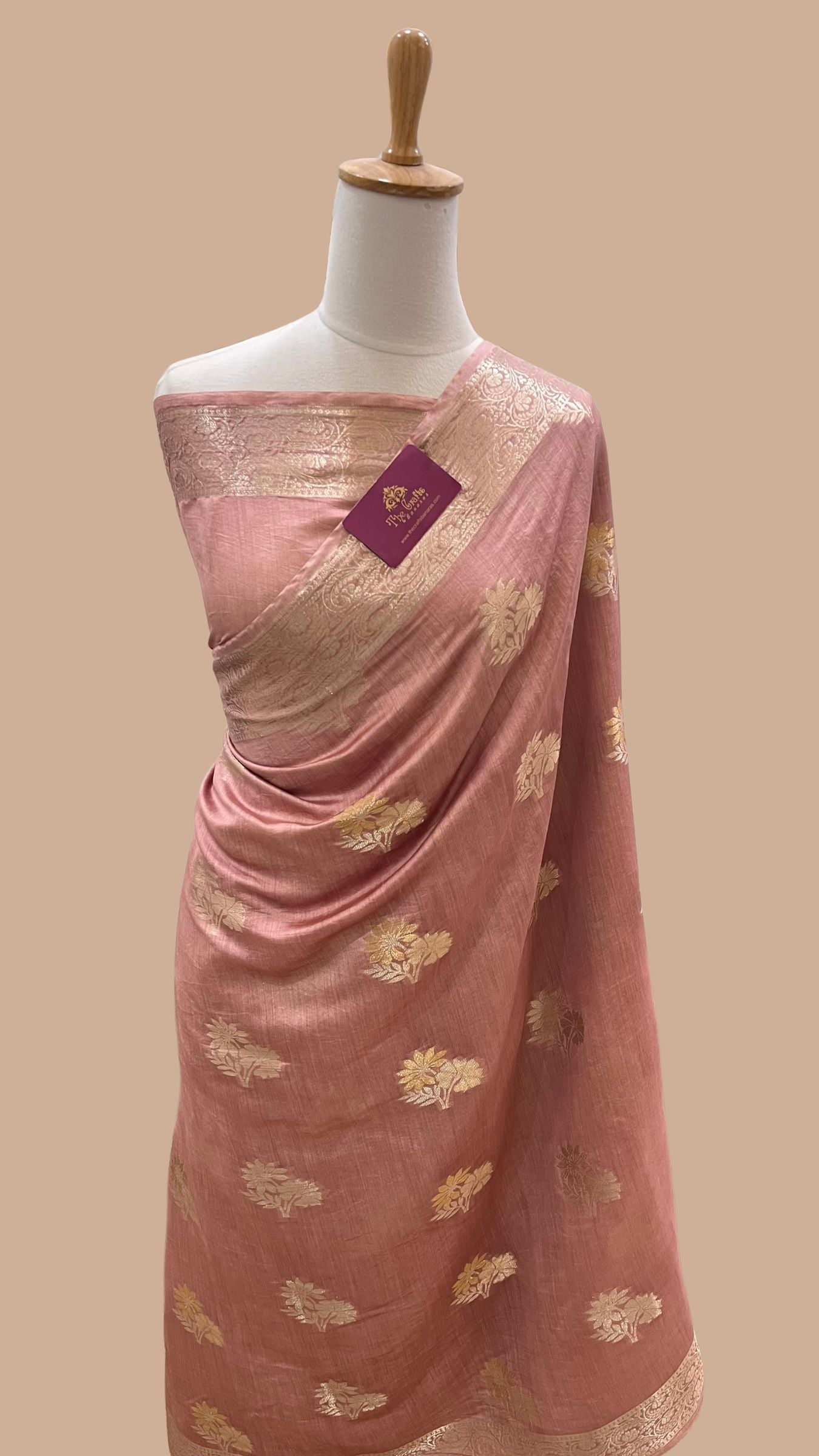 Pure Chiniya Silk Banarasi Saree