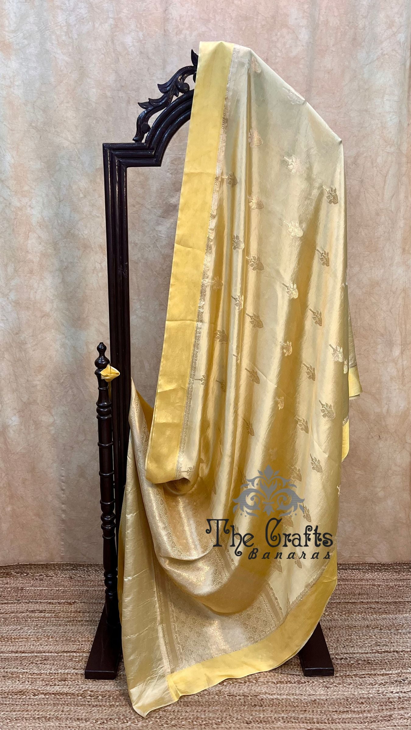 Pure Mango Silk Banarasi Saree