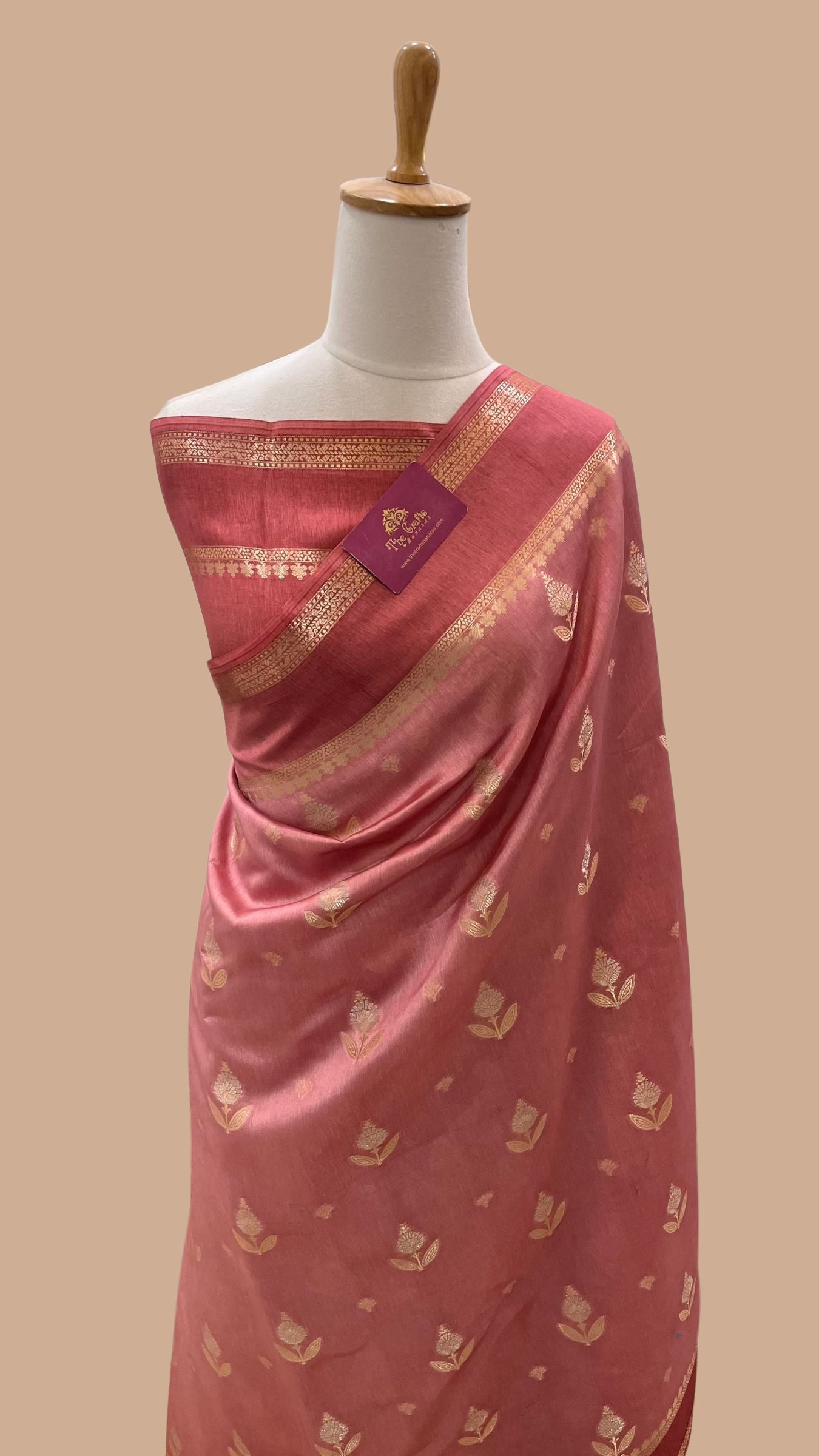 Pure Dupion Silk Banarasi Saree