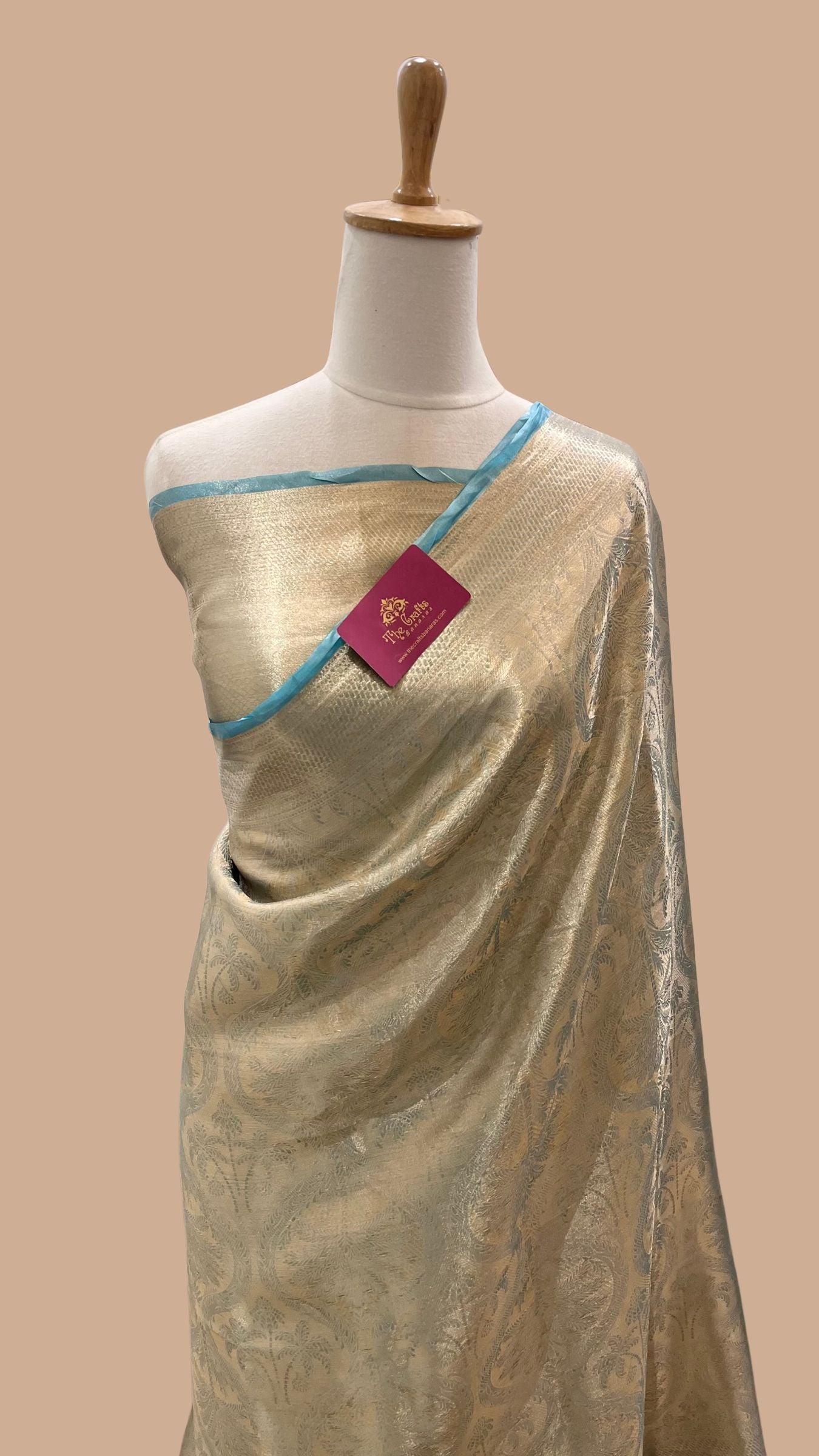 Pure Tissue Brocade Banarasi Saree