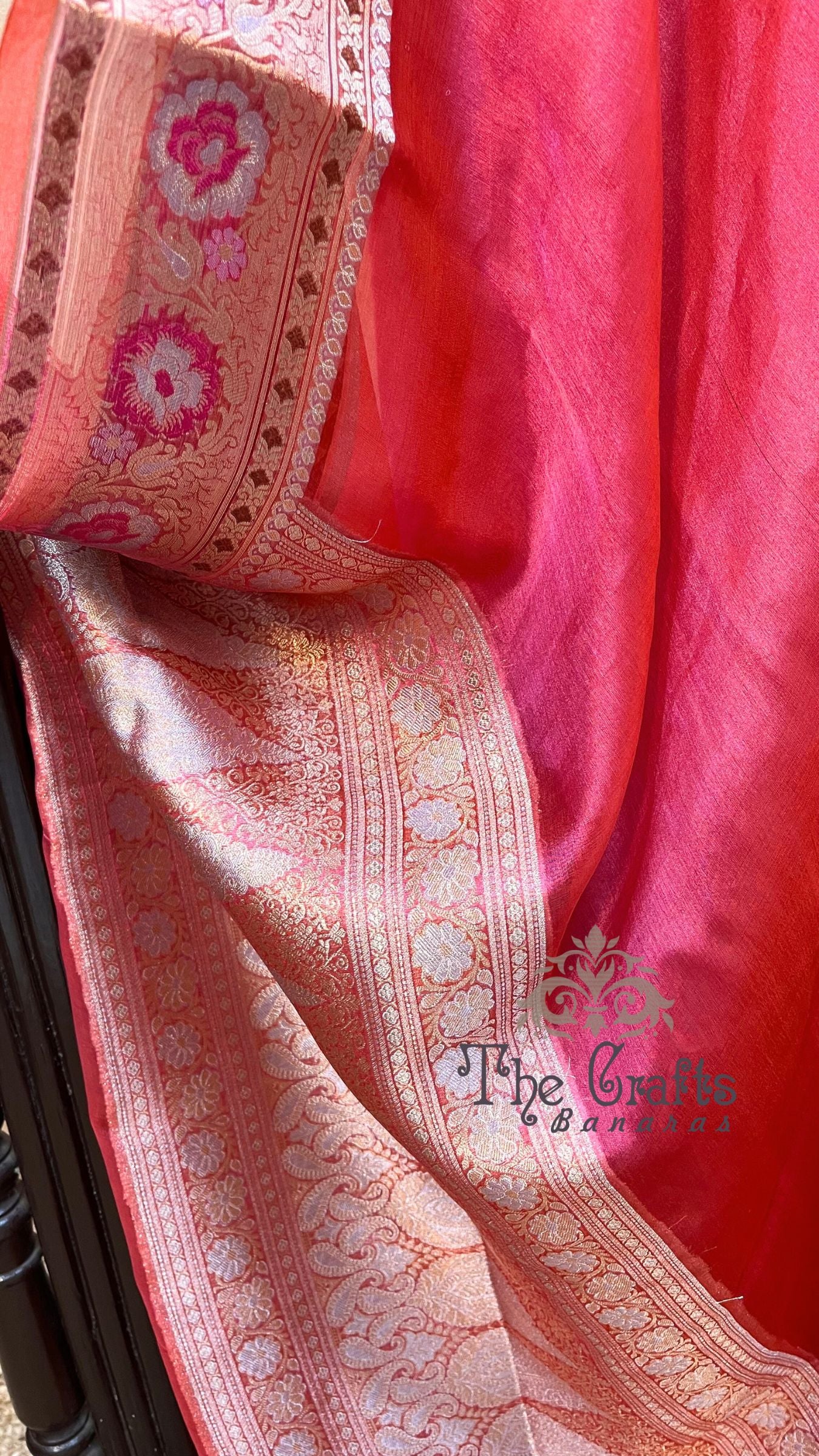 Pure Kora Tissue Silk Banarasi Saree