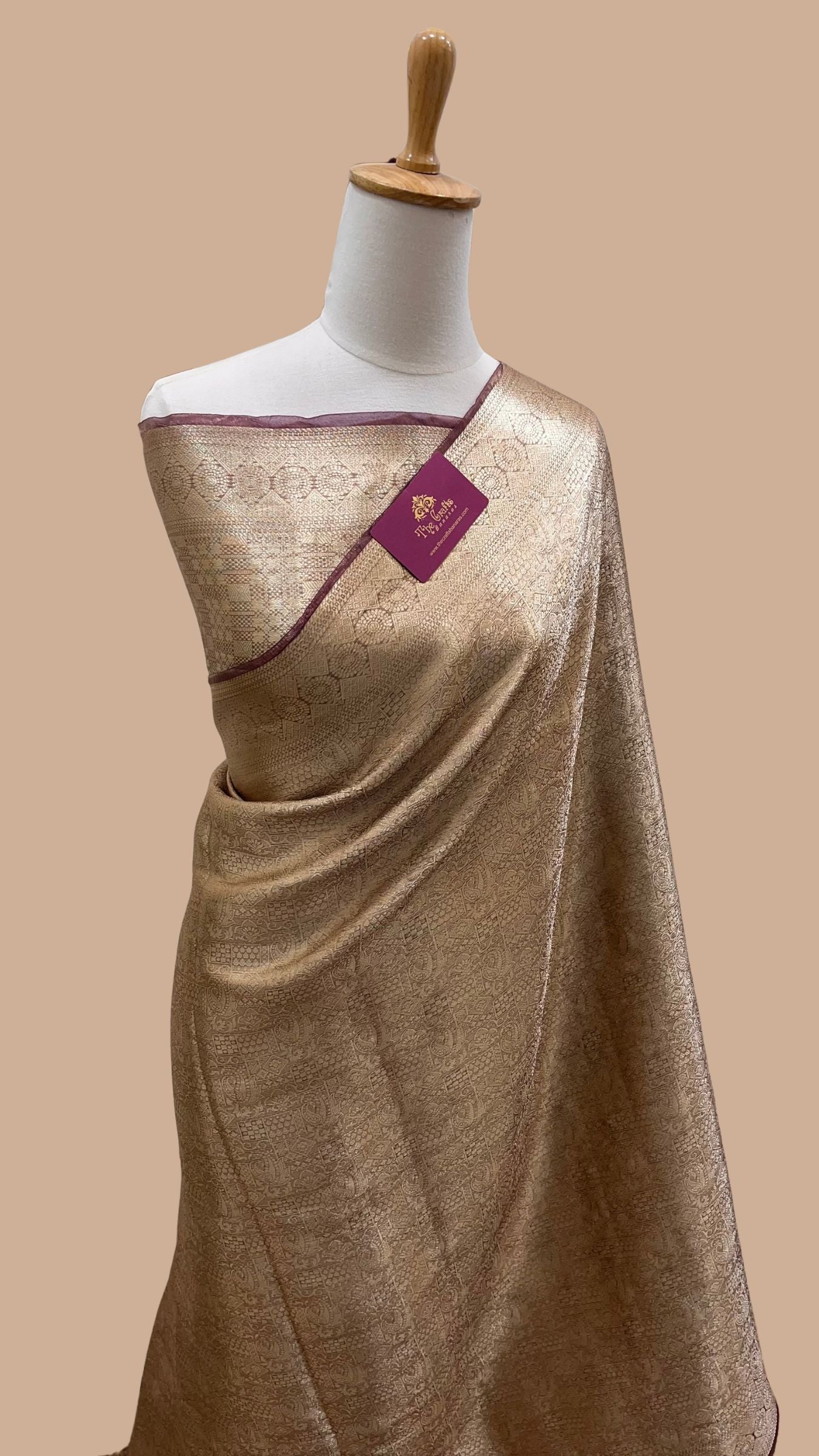 Pure Tissue Brocade Banarasi Saree
