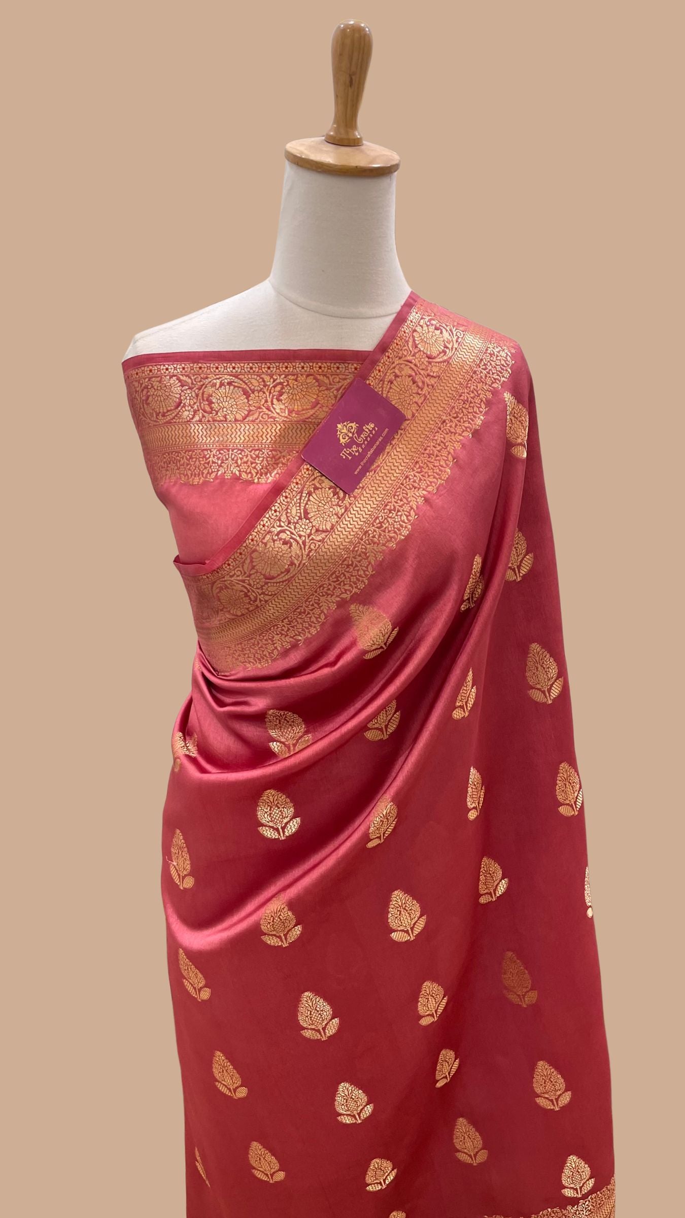 Pure Mango Silk Banarasi Saree